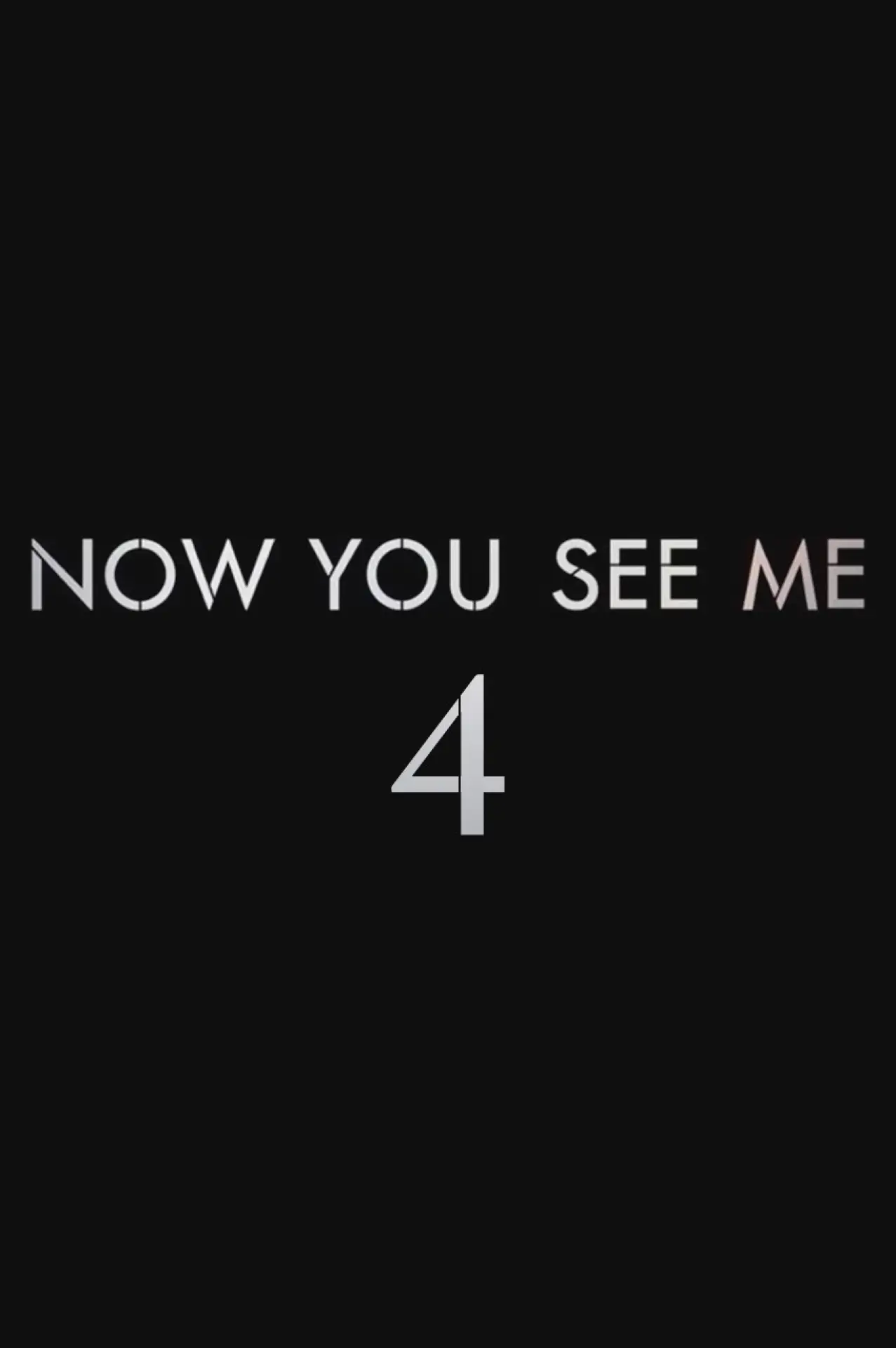 Plakat filmowy "Now You See Me 4"