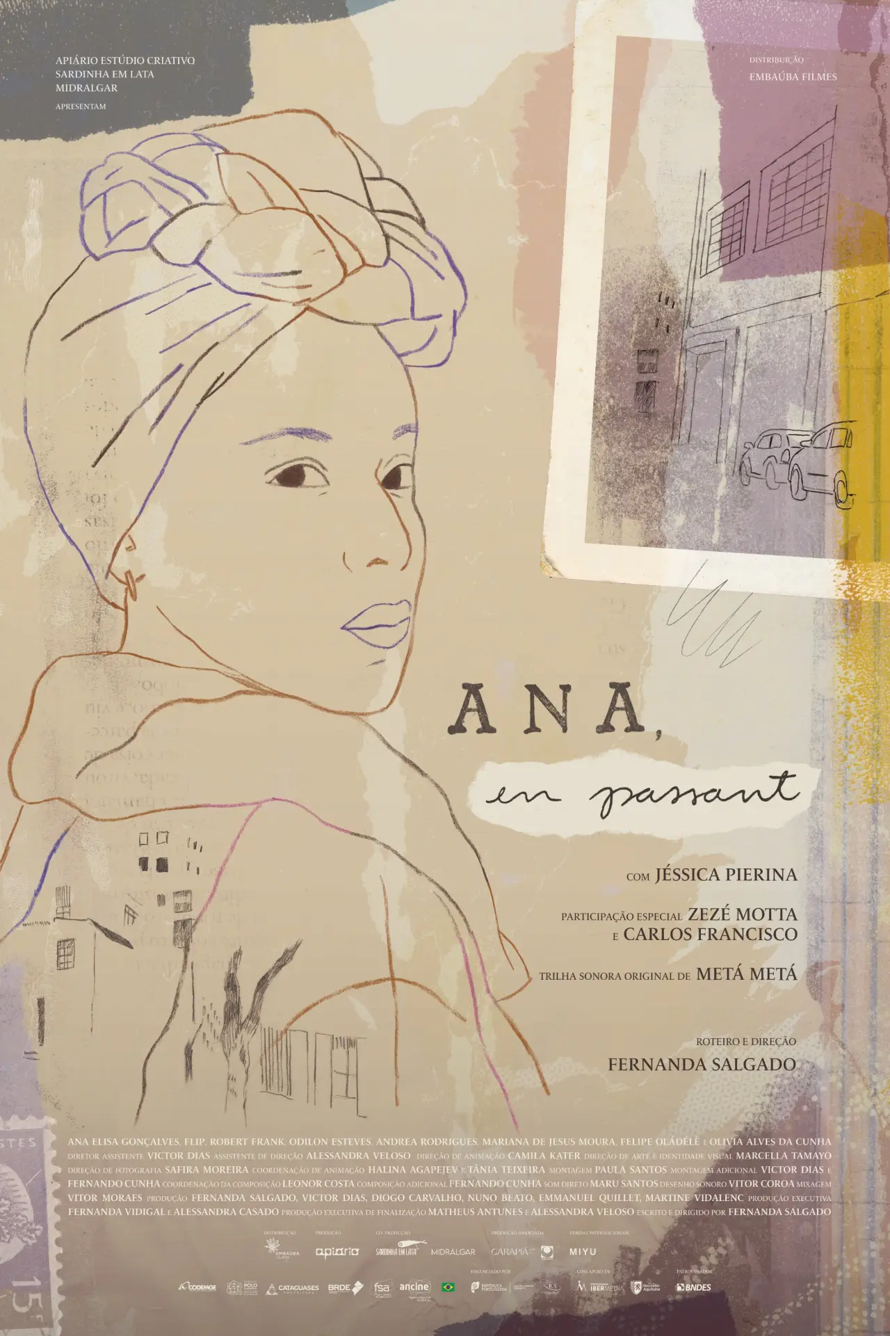 Plakat filmowy "Ana, en passant"