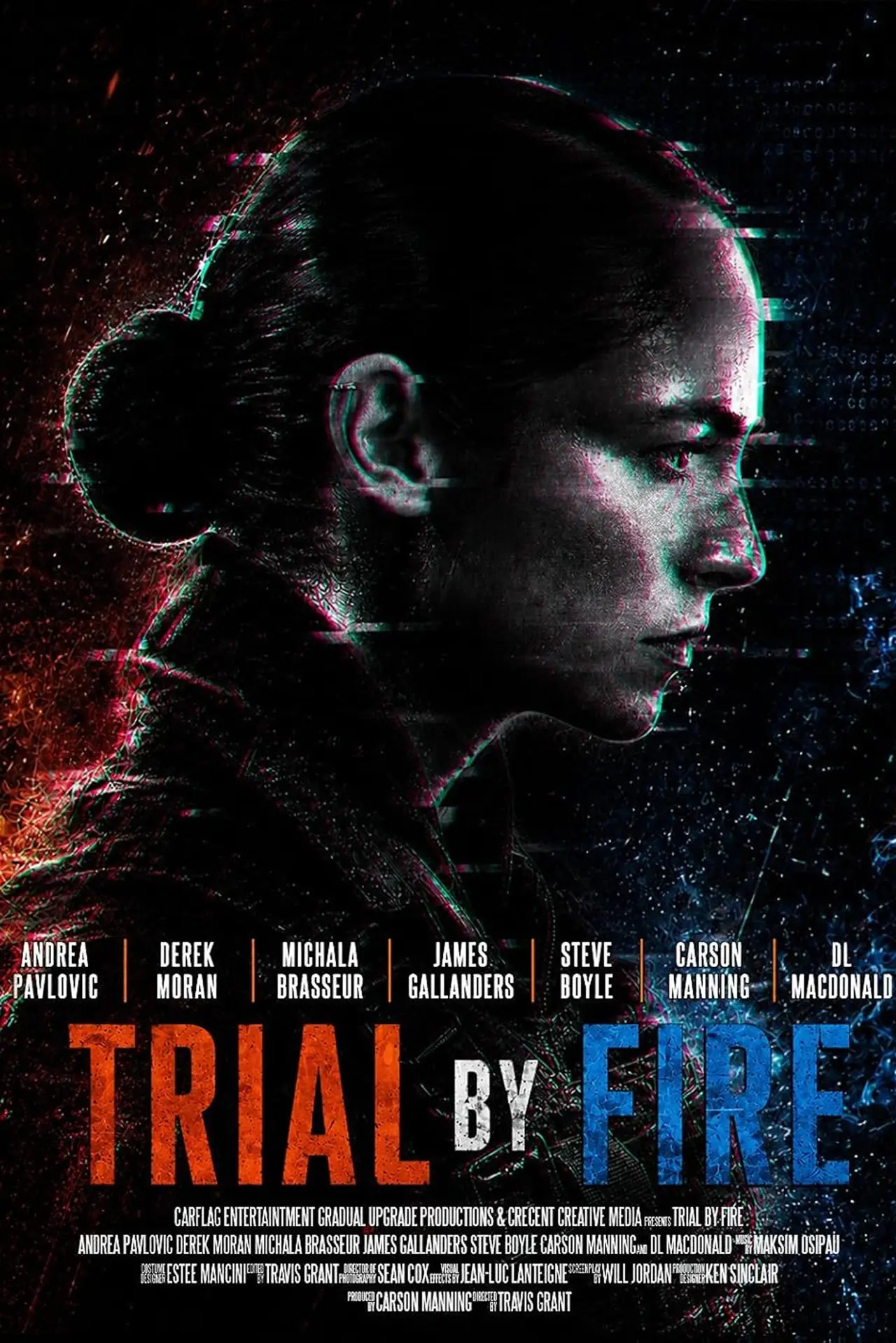 Plakat filmowy "Trial by Fire: A Ryan Drake Story"