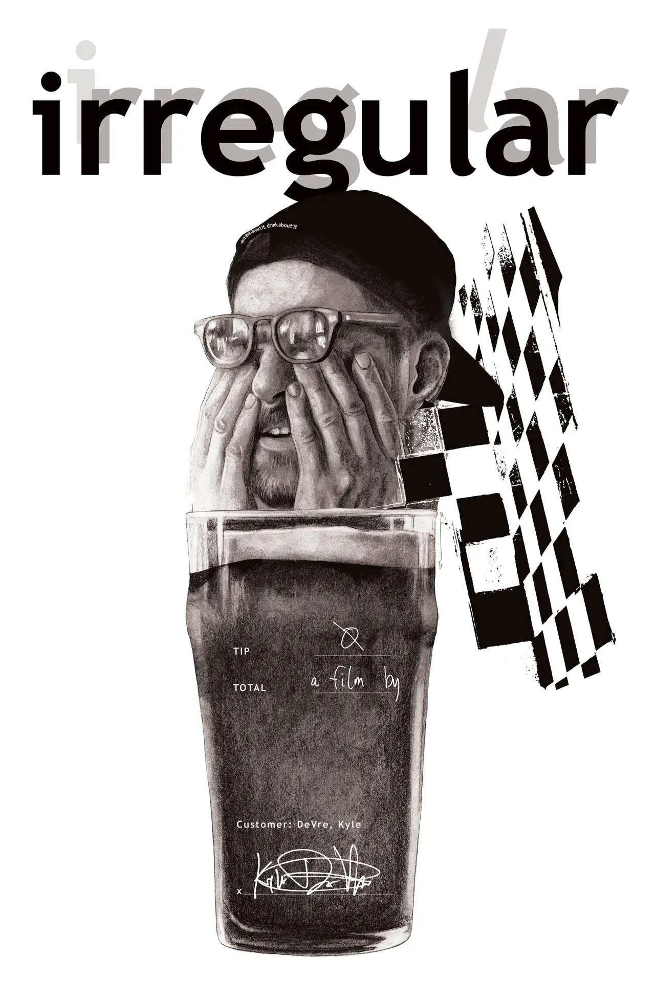Plakat filmowy "irregular"