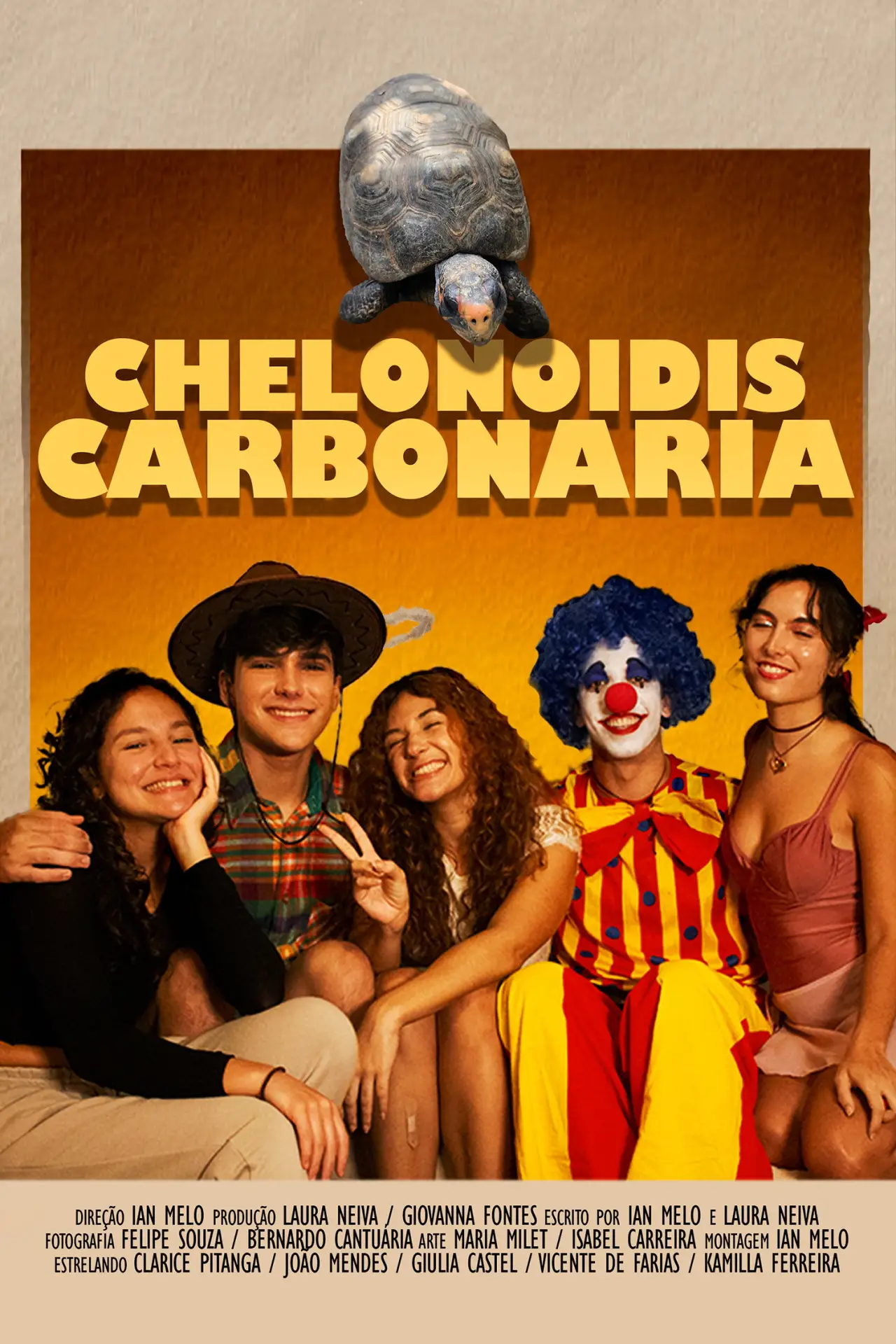Plakat filmowy "Chelonoidis Carbonaria"