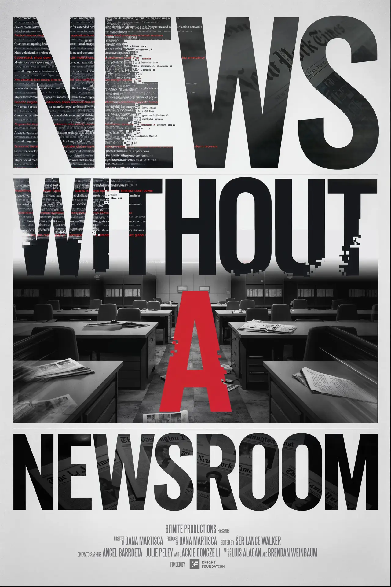 Plakat filmowy "News Without A Newsroom"