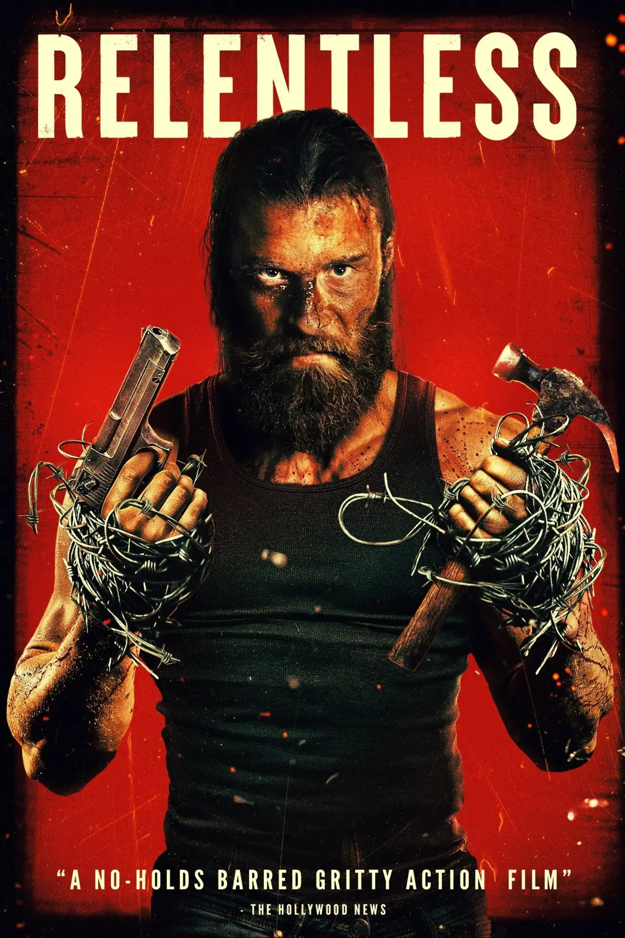 Plakat filmowy "Relentless"