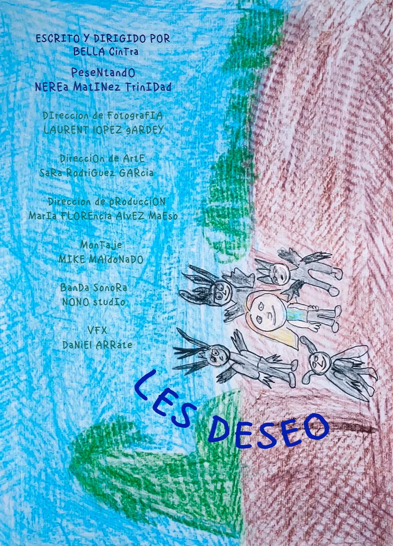 Plakat filmowy "Les deseo"
