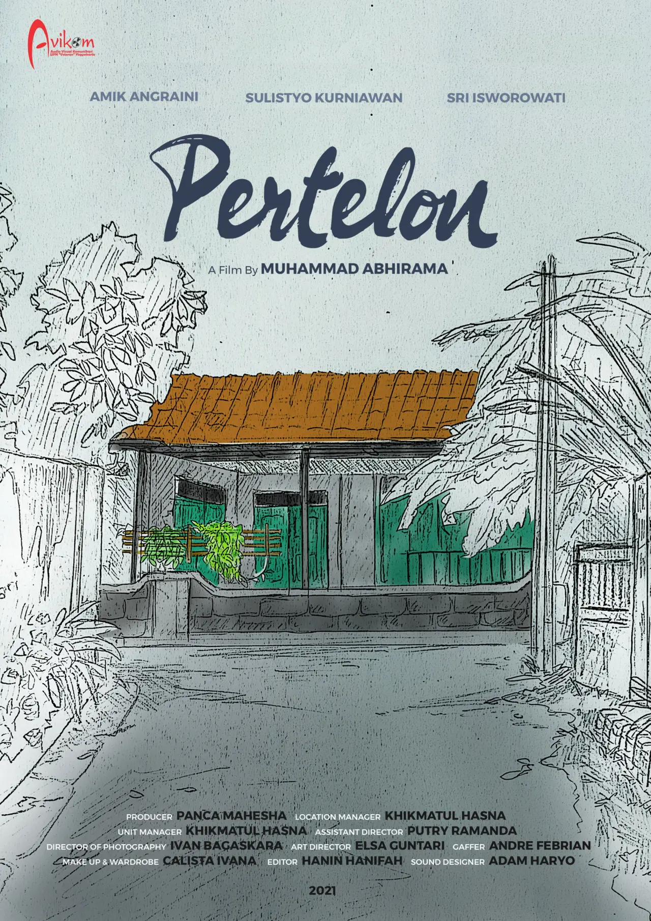 Plakat filmowy "Pertelon"