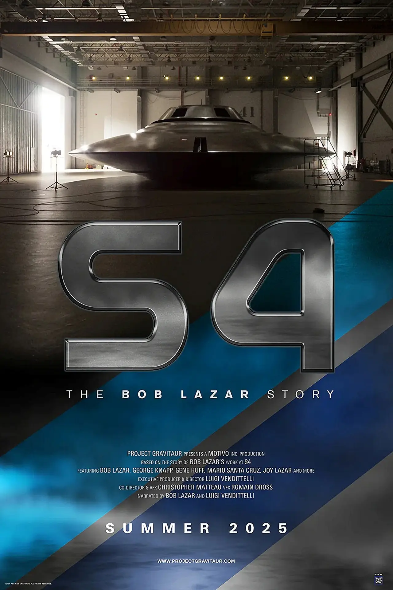 Plakat filmowy "S4: The Bob Lazar Story"