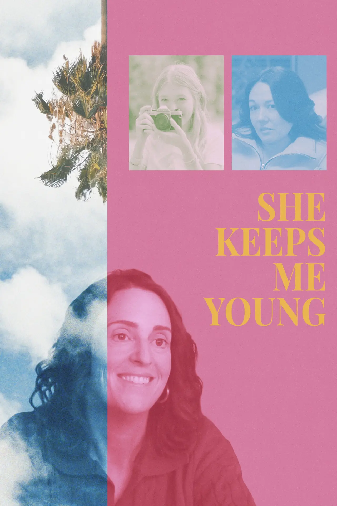 Plakat filmowy "She Keeps Me Young"