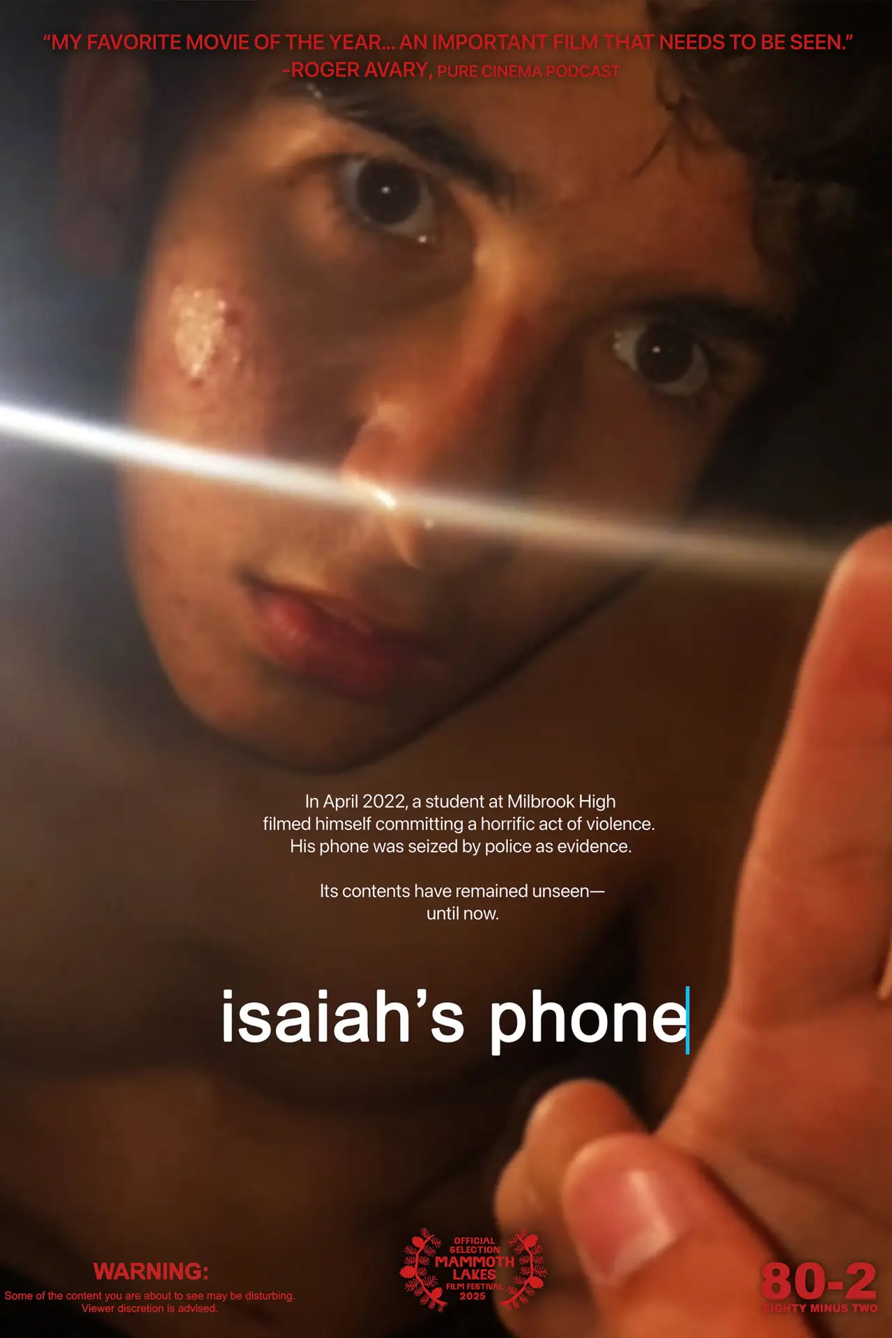 Plakat filmowy "Isaiah