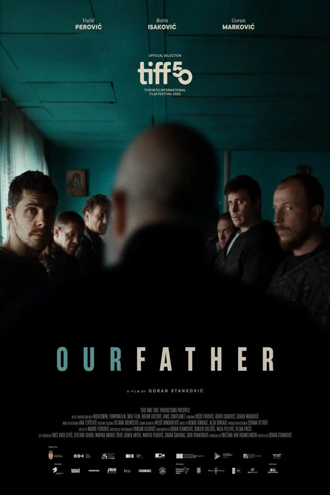 Plakat filmowy "Oče naš"