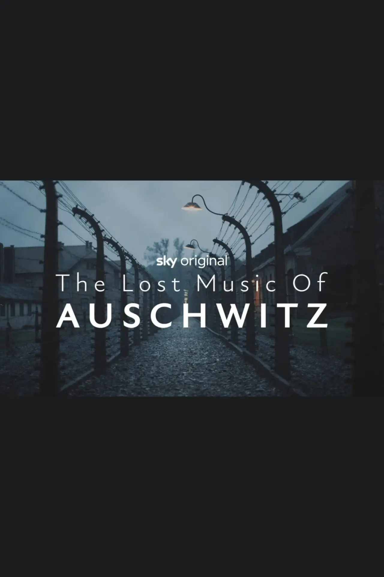 Plakat filmowy "The Lost Music of Auschwitz"