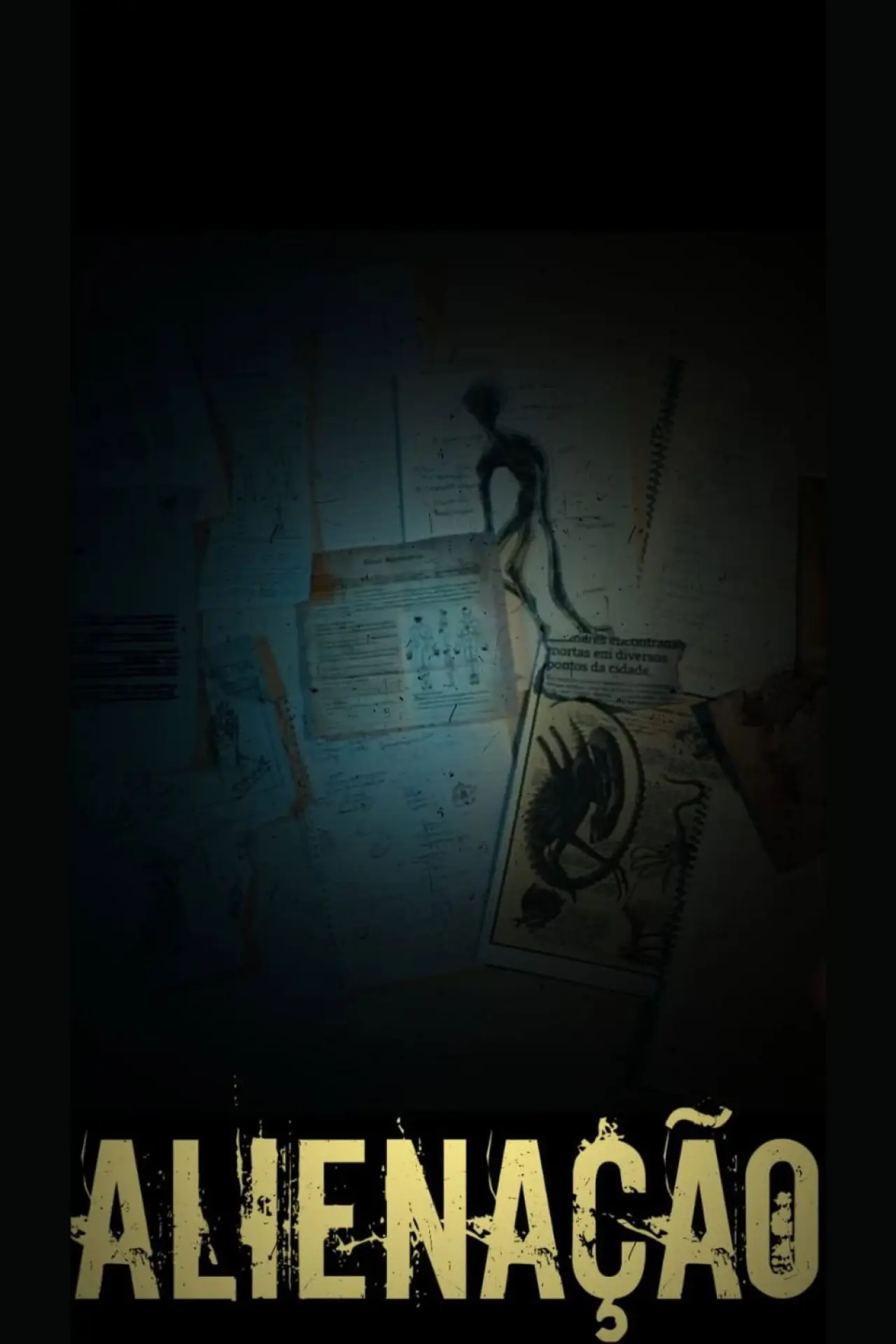 Plakat filmowy "Alienação"