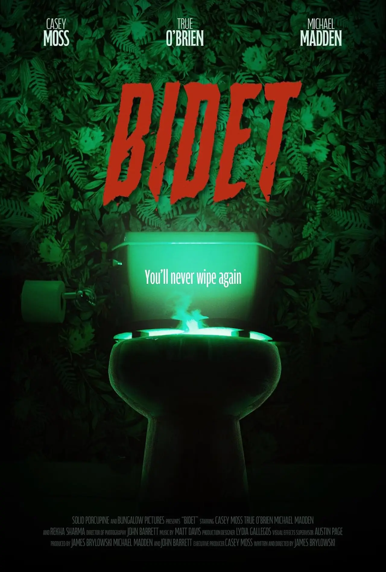 Plakat filmowy "Bidet"
