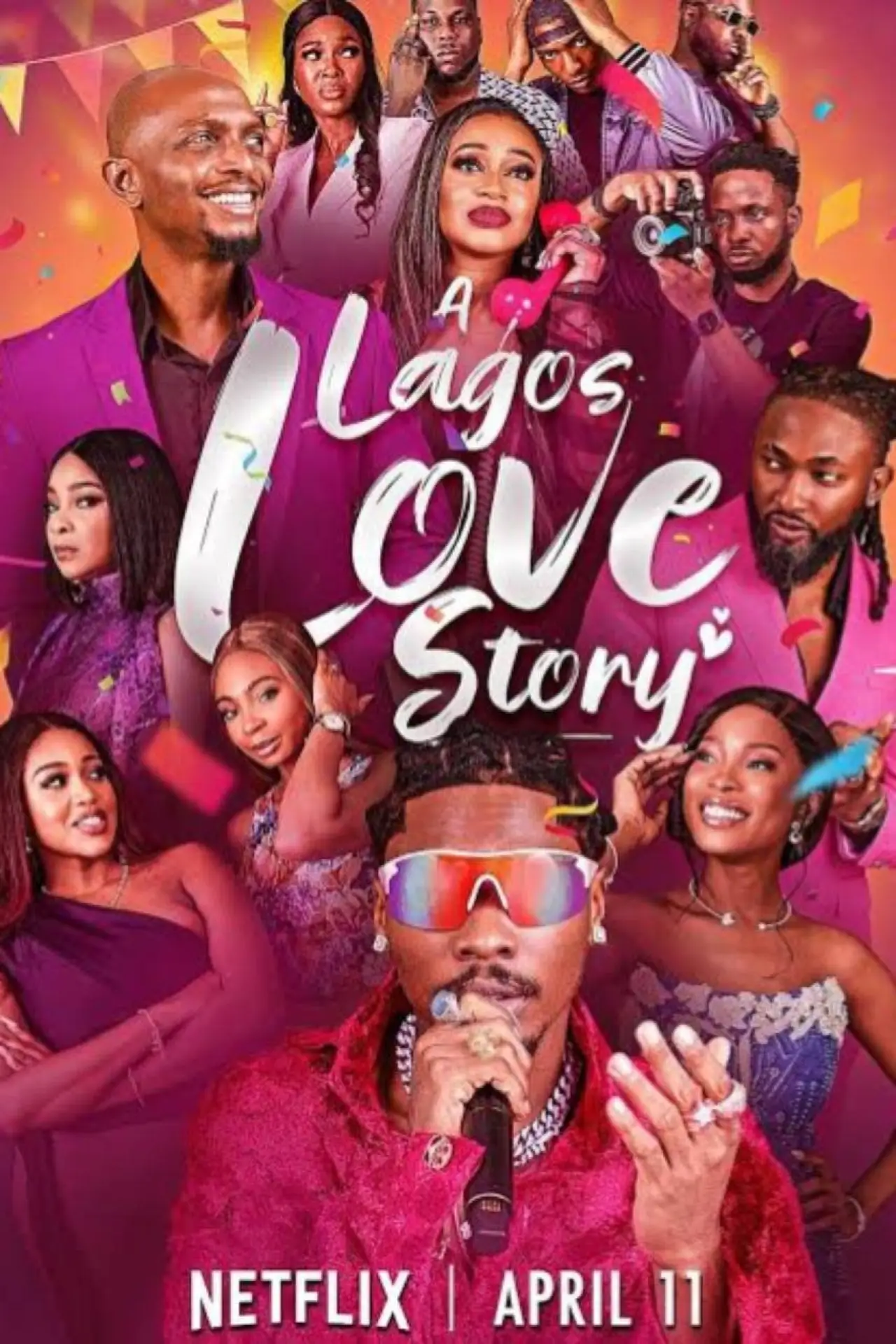 Plakat filmowy "A Lagos Love Story"