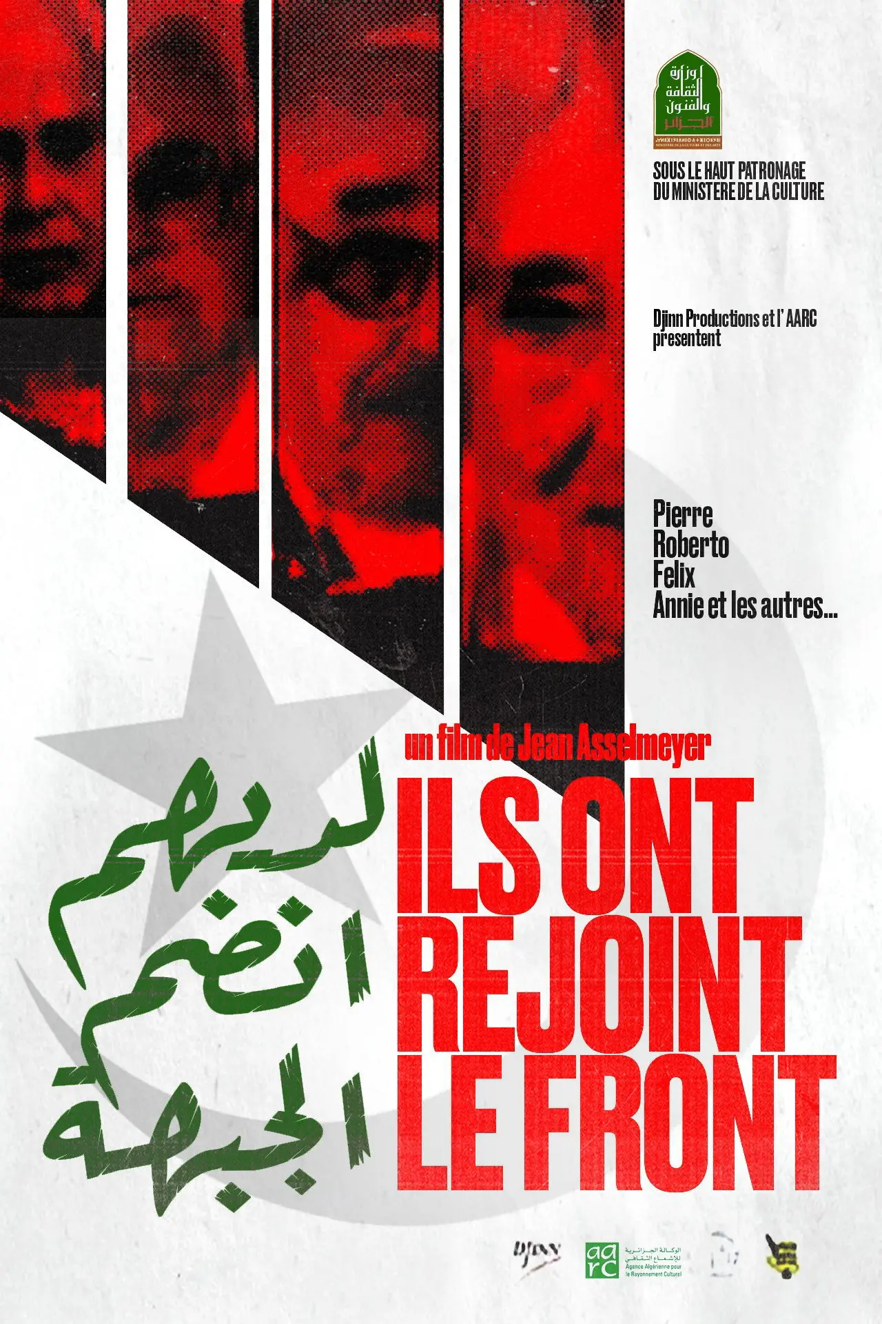Plakat filmowy "Ils ont rejoint le Front"
