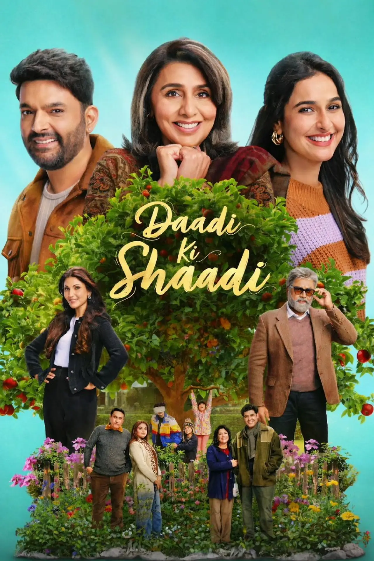 Plakat filmowy "दादी की शादी"