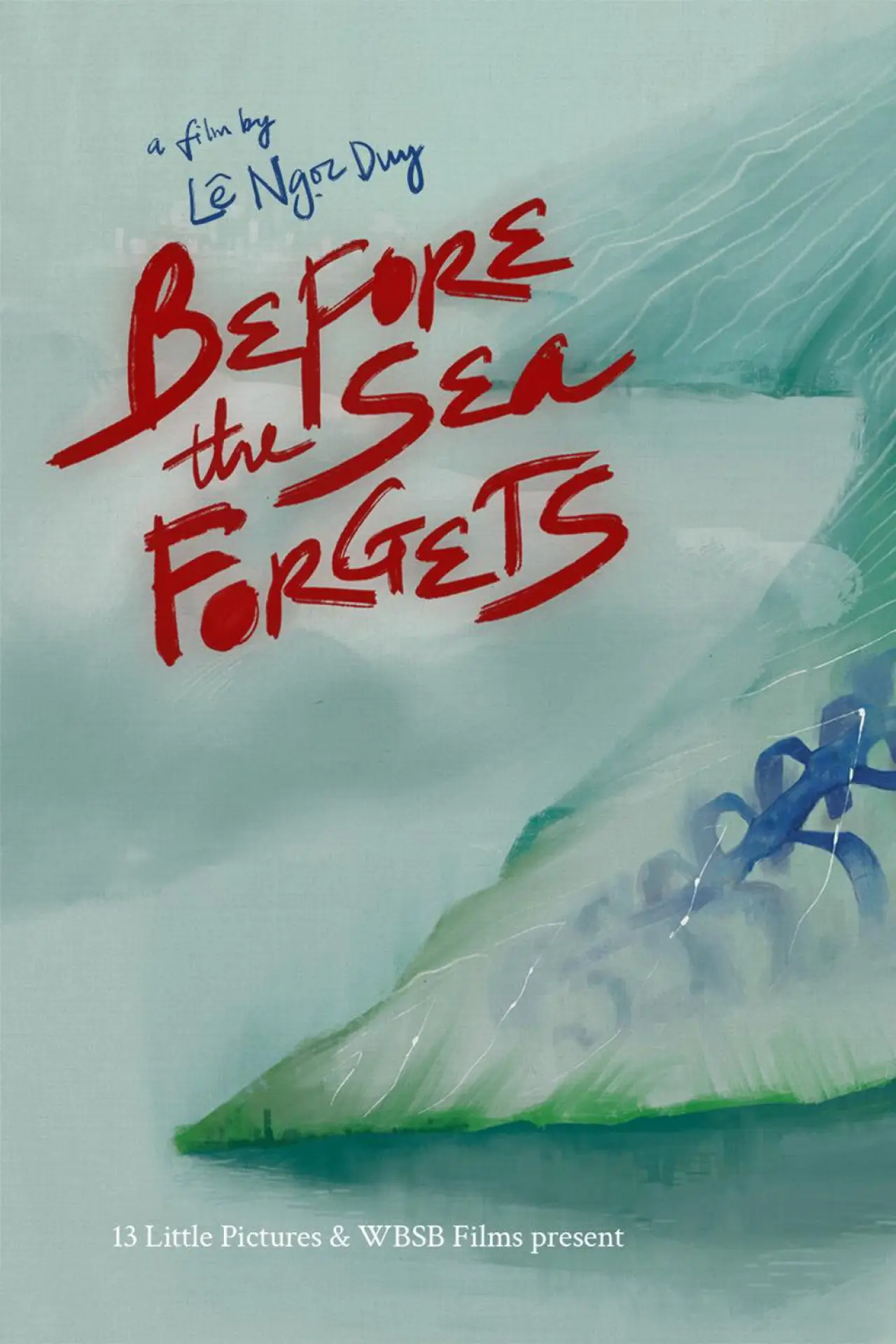 Plakat filmowy "Before the Sea Forgets"