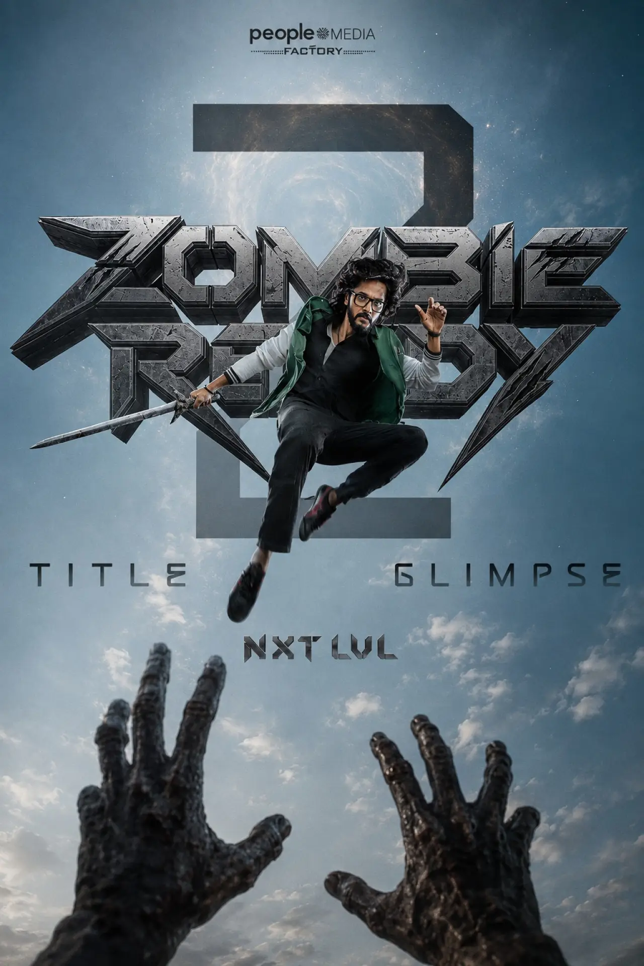 Plakat filmowy "జాంబీ రెడ్డి 2 Nxt Lvl"