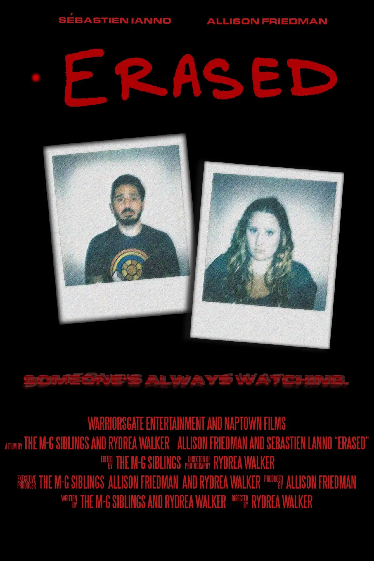 Plakat filmowy "ERASED"