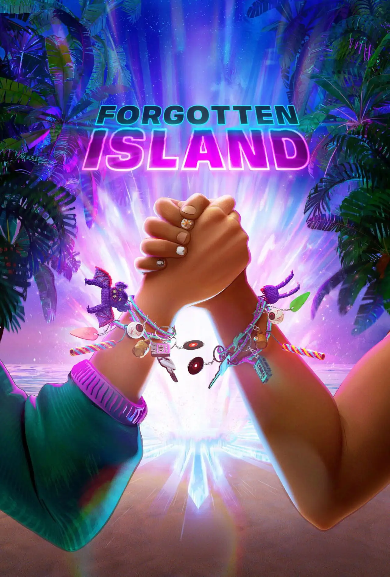 Plakat filmowy "Zapomniana Wyspa"