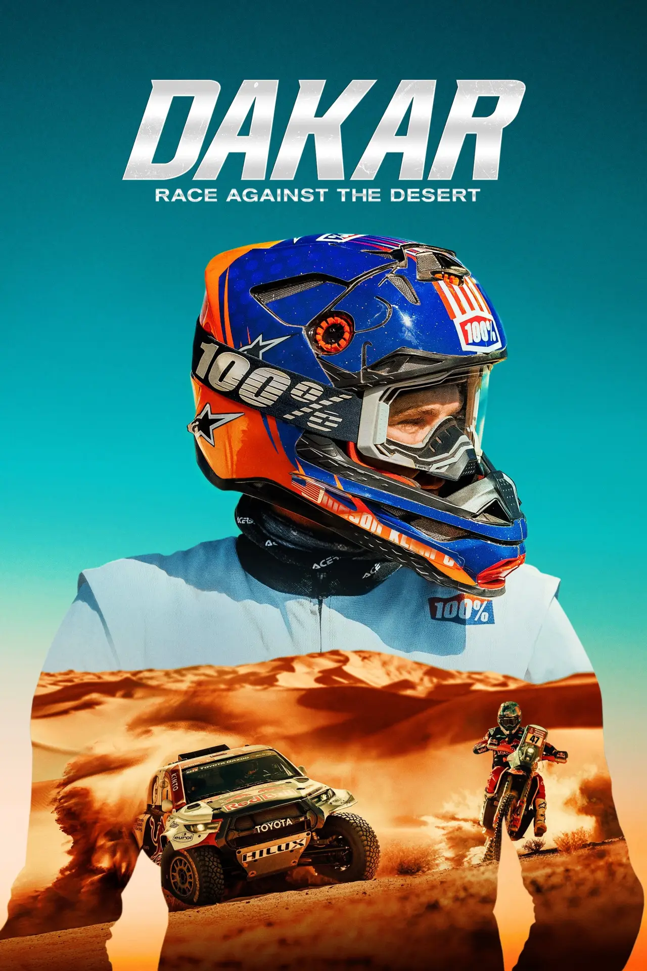 Plakat filmowy "Dakar: Race Against the Desert"