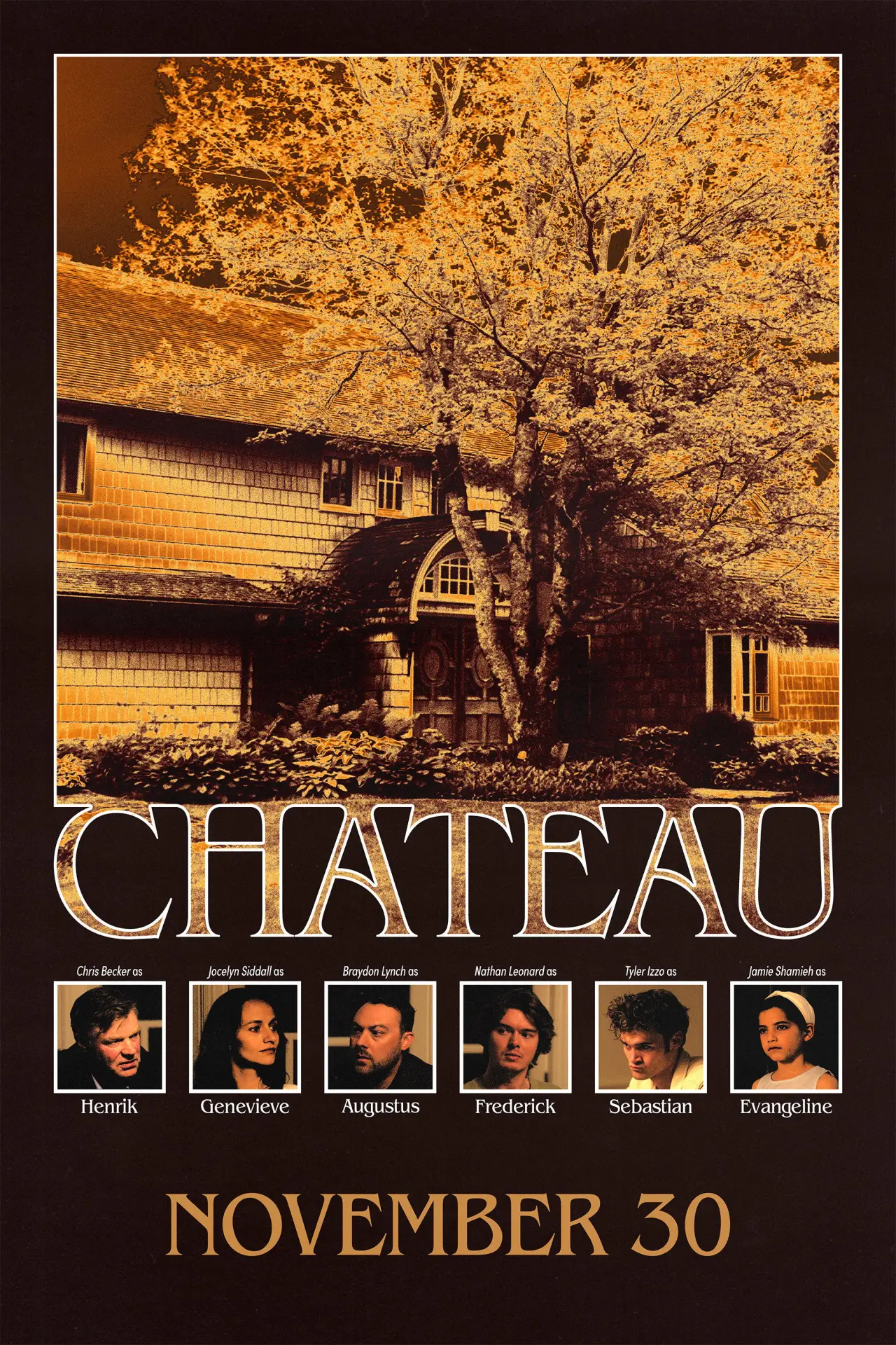 Plakat filmowy "Château"