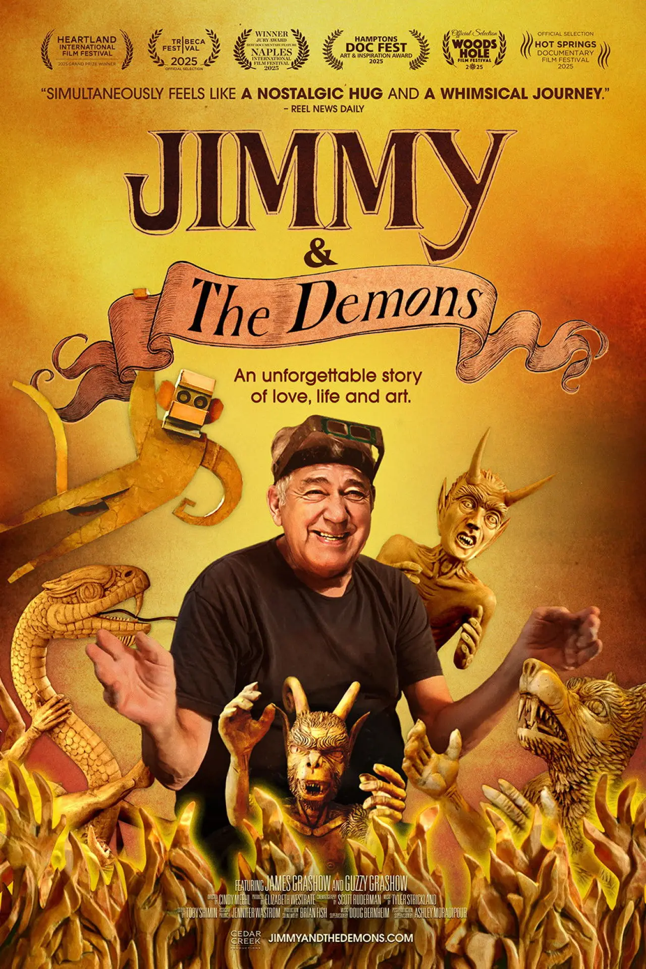 Plakat filmowy "Jimmy & The Demons"