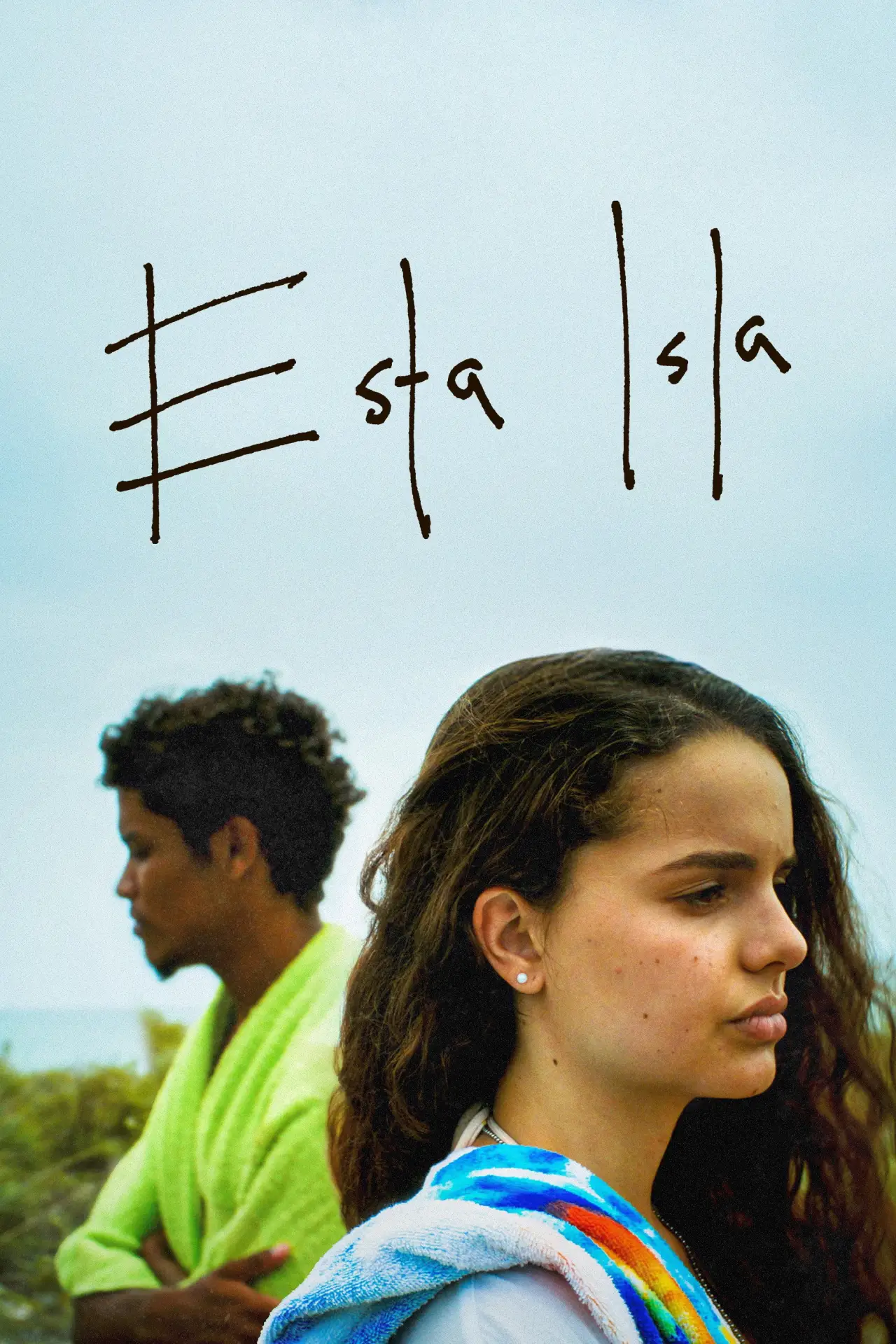 Plakat filmowy "Esta Isla"