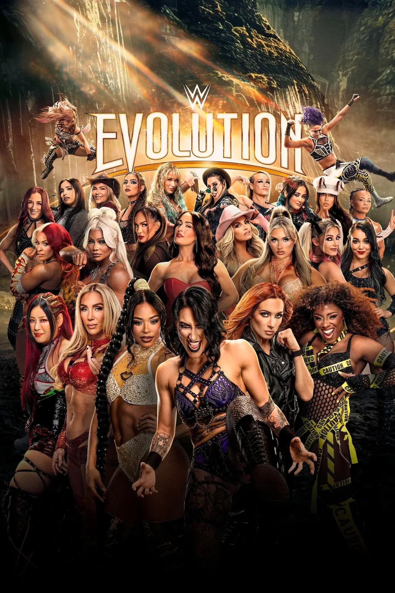 Plakat filmowy "WWE Evolution 2025"