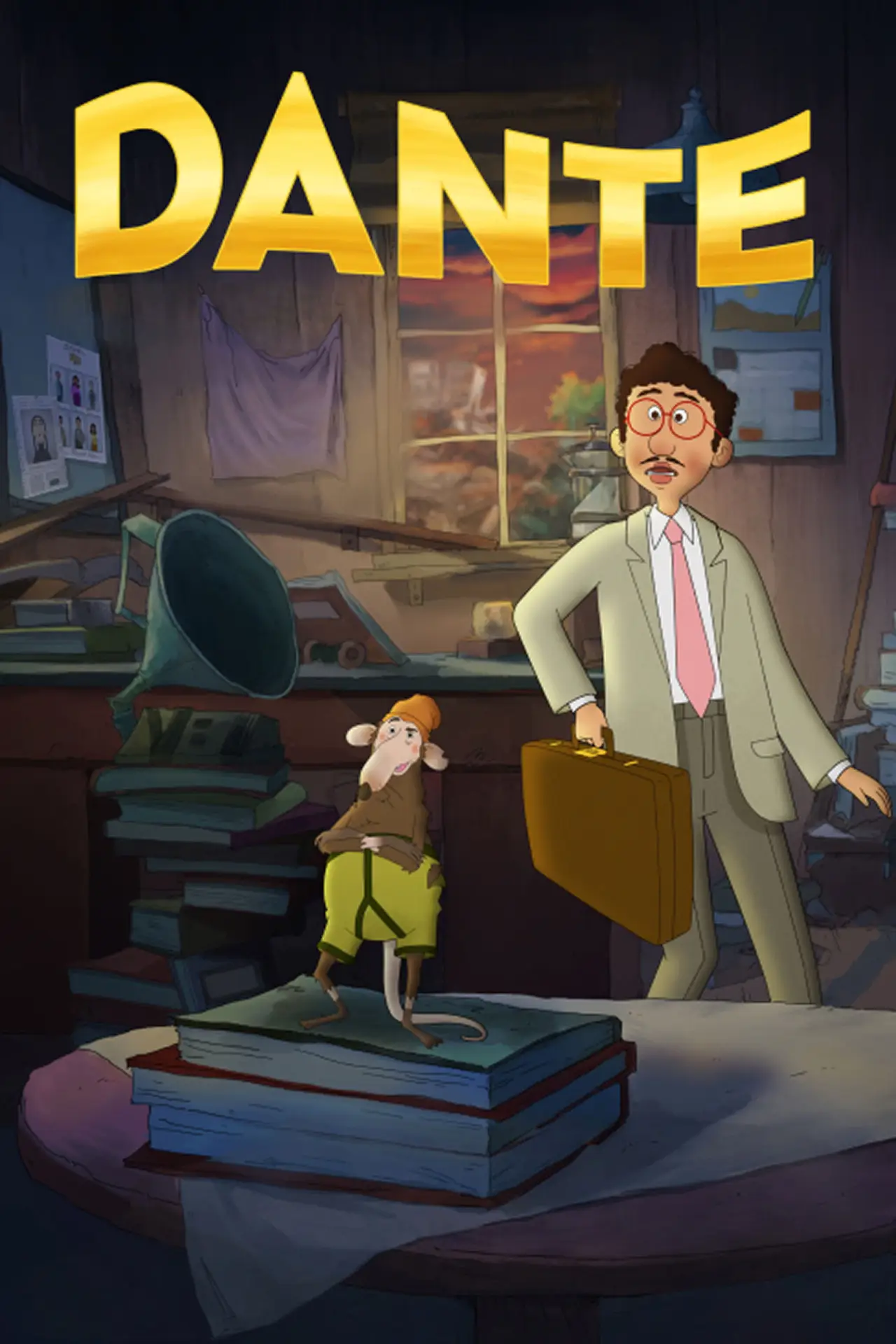 Plakat filmowy "Dante"