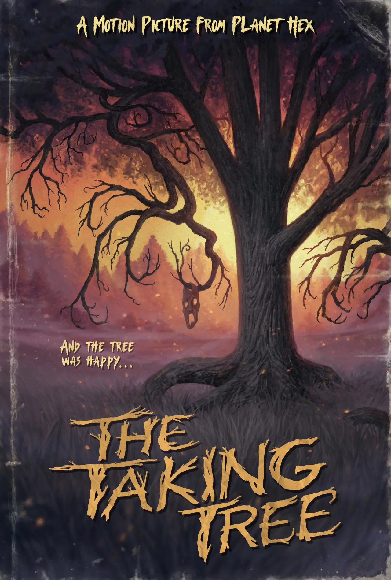 Plakat filmowy "The Taking Tree"
