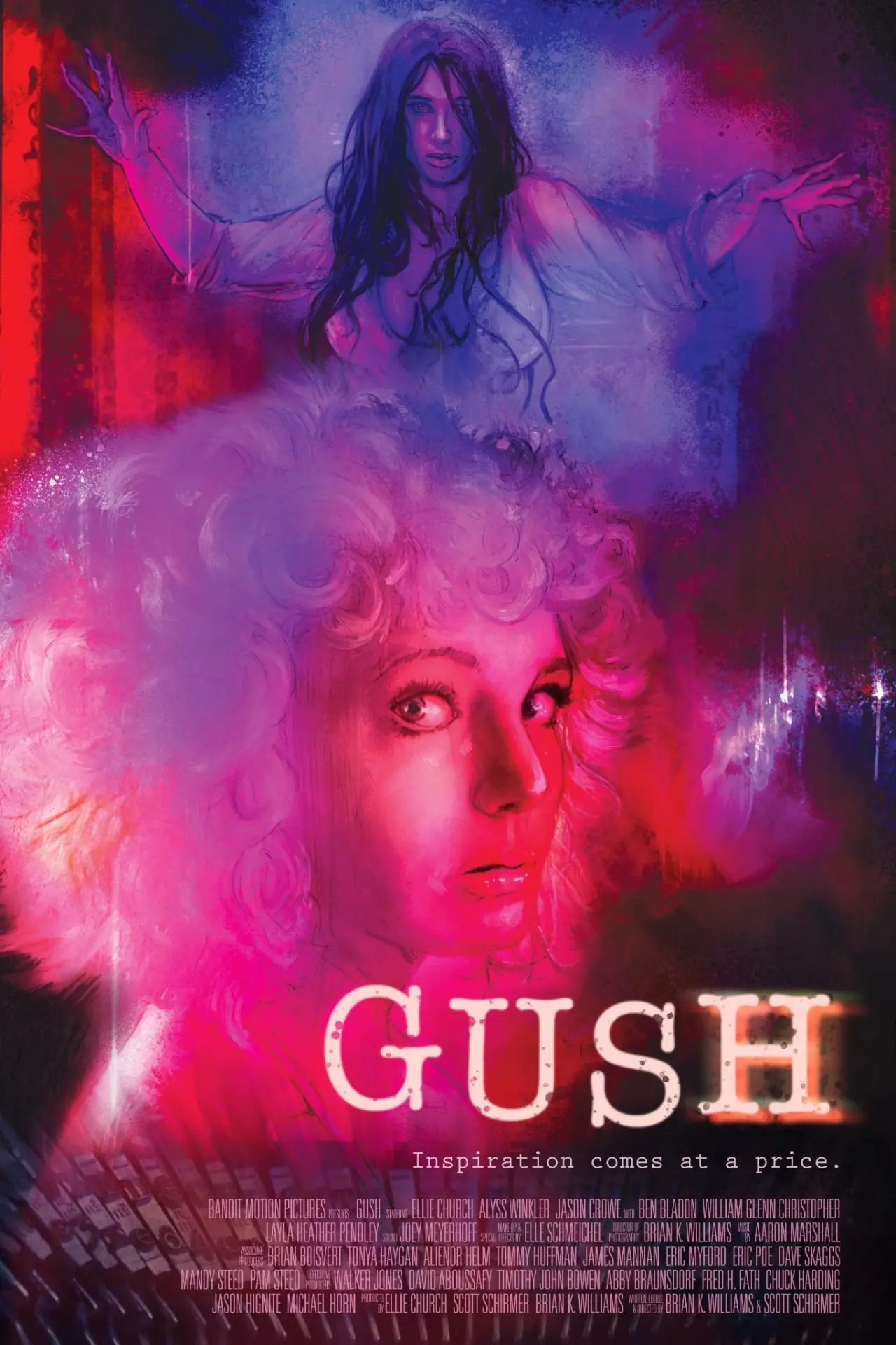 Plakat filmowy "Gush"