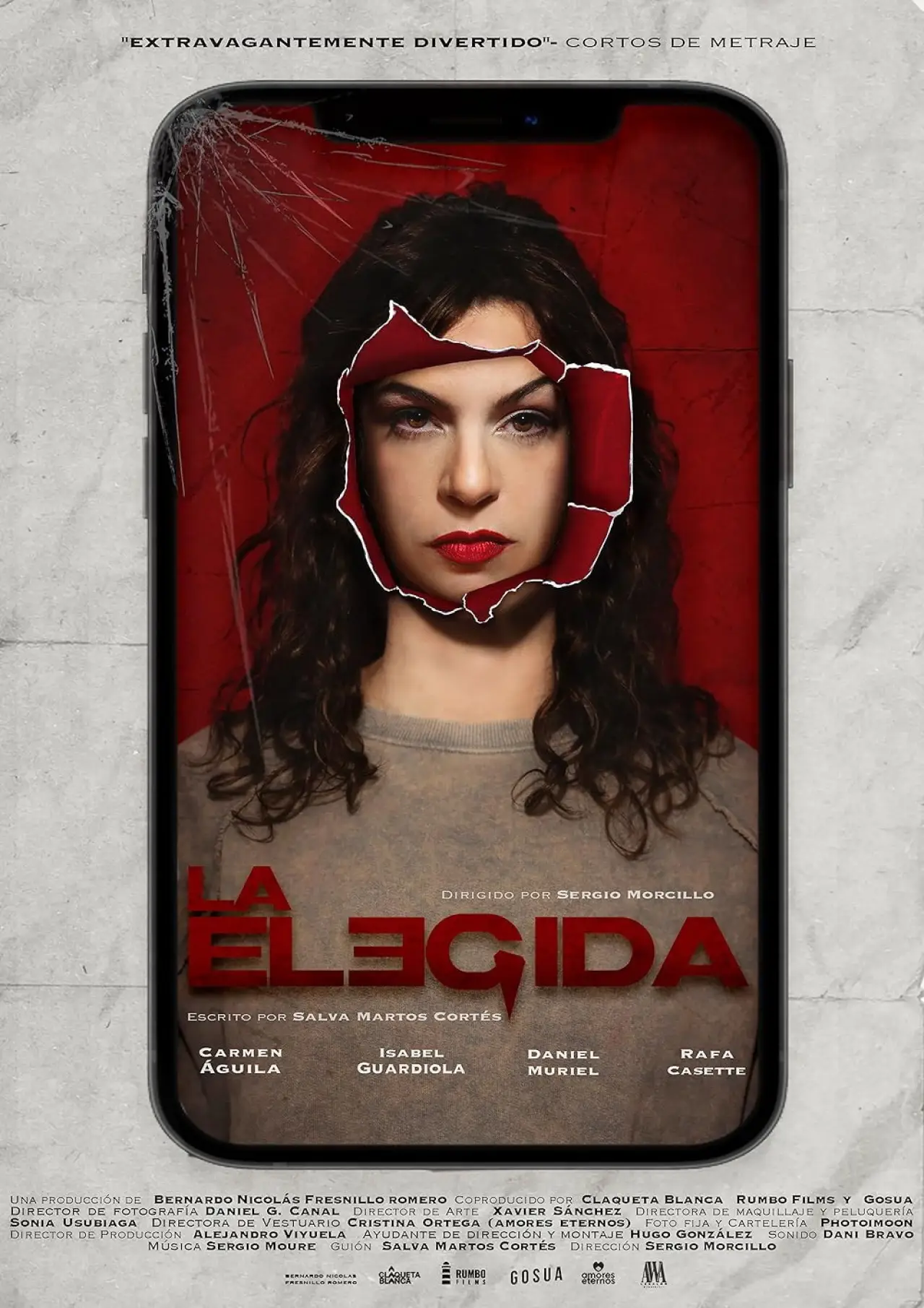 Plakat filmowy "La elegida"