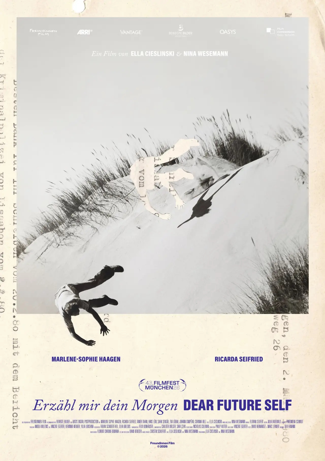 Plakat filmowy "Erzähl mir dein Morgen"