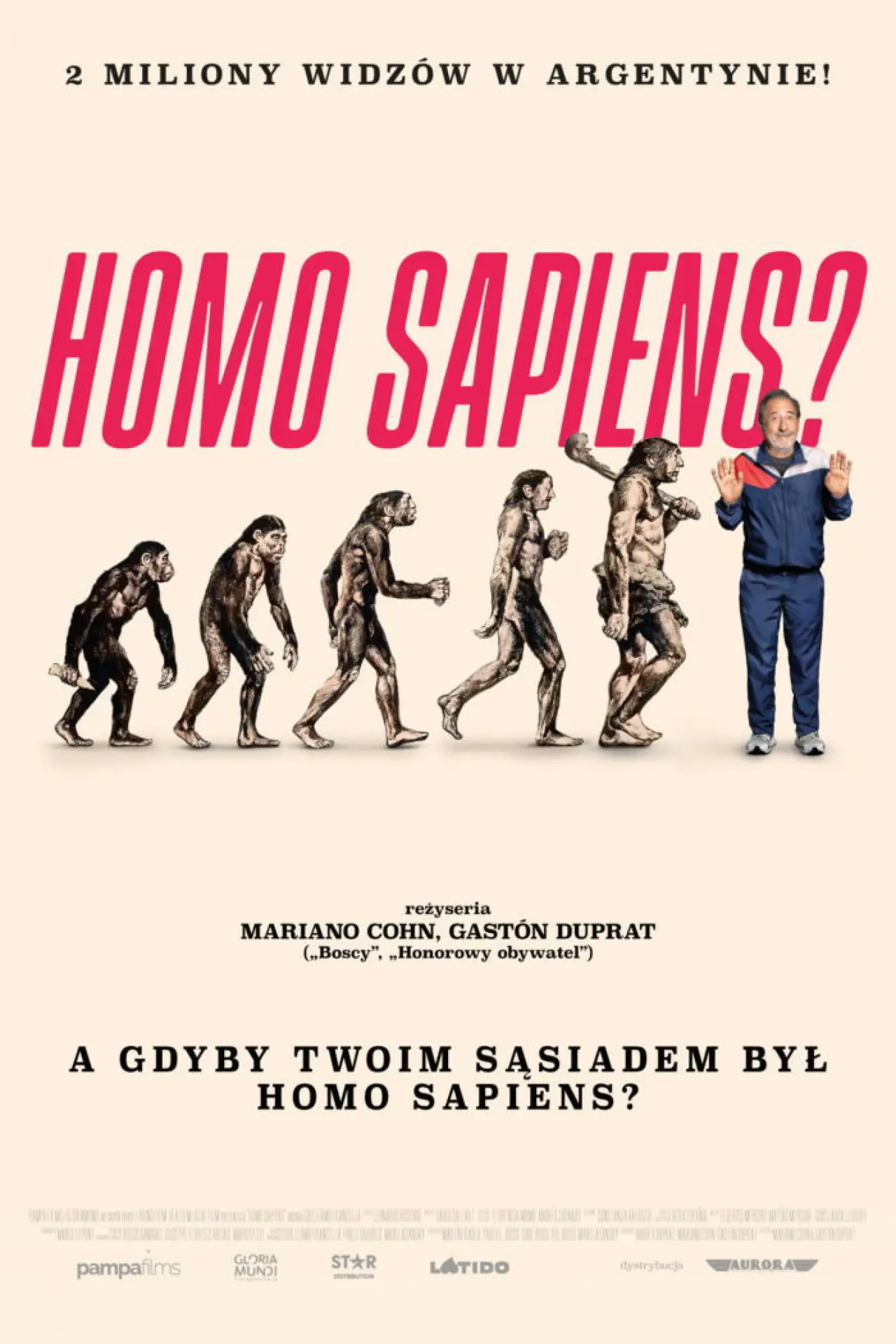 Plakat filmowy "Homo Argentum"