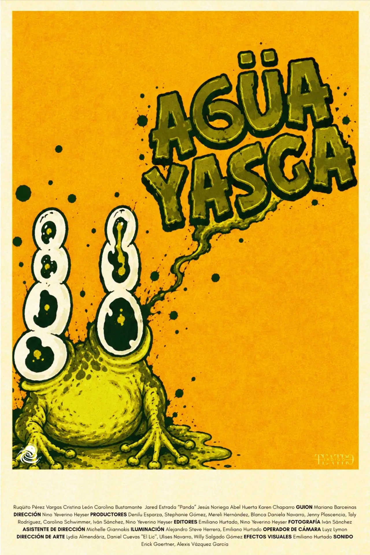 Plakat filmowy "Agüayasca el cortometraje"