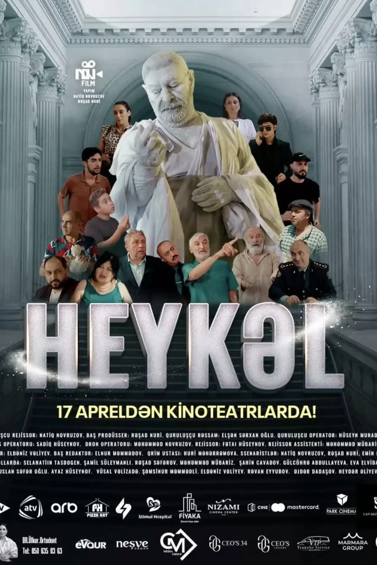 Plakat filmowy "Heykəl"