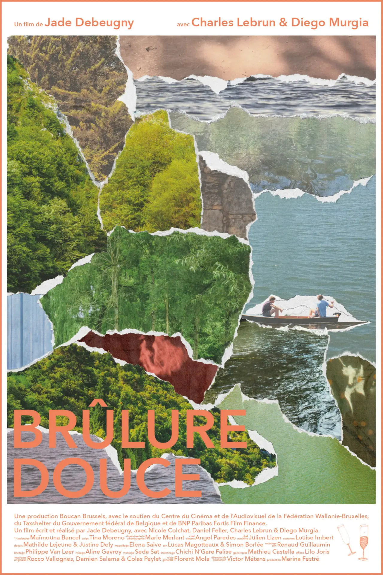 Plakat filmowy "Brûlure douce"