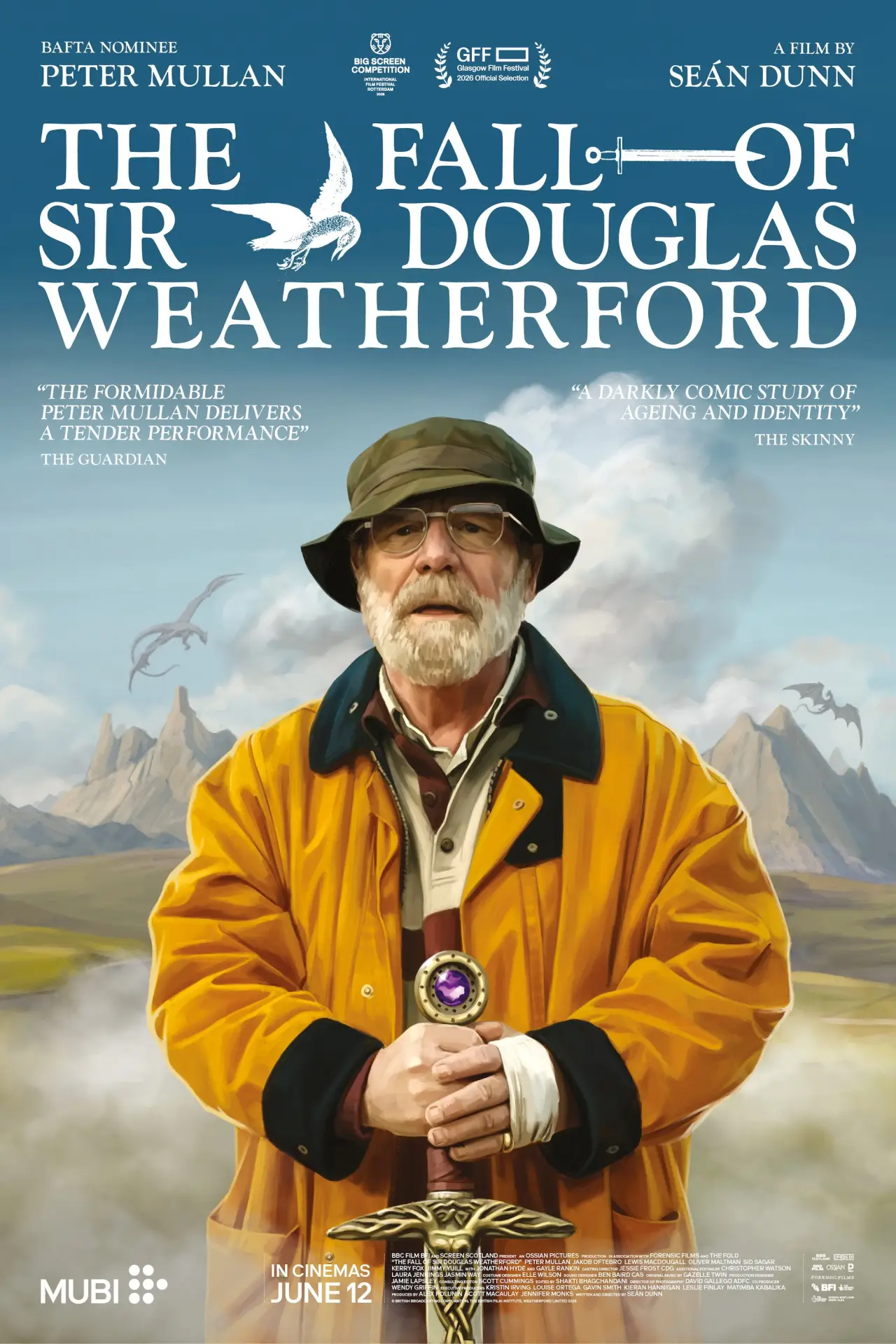 Plakat filmowy "The Fall of Sir Douglas Weatherford"