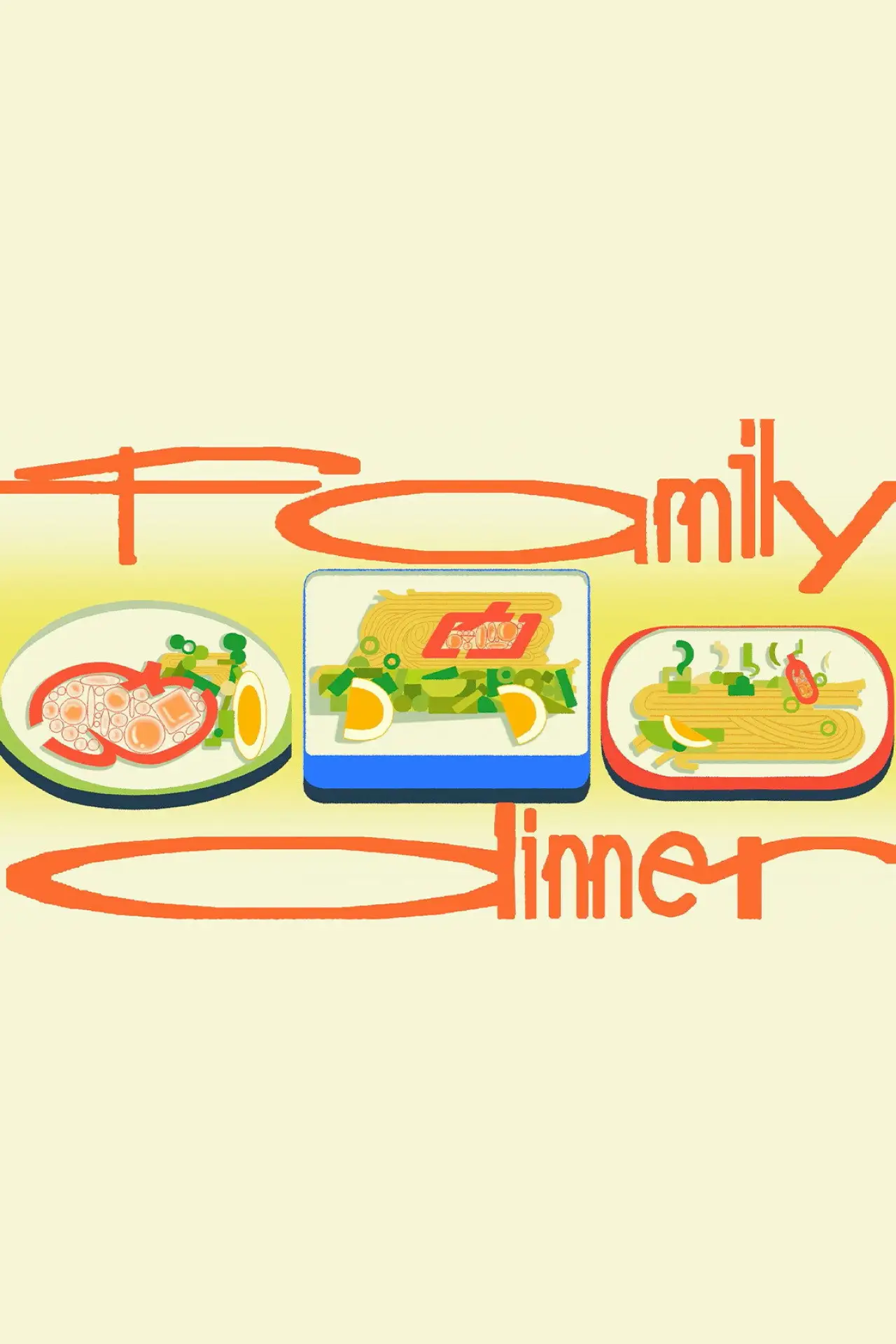 Plakat filmowy "Family Dinner"