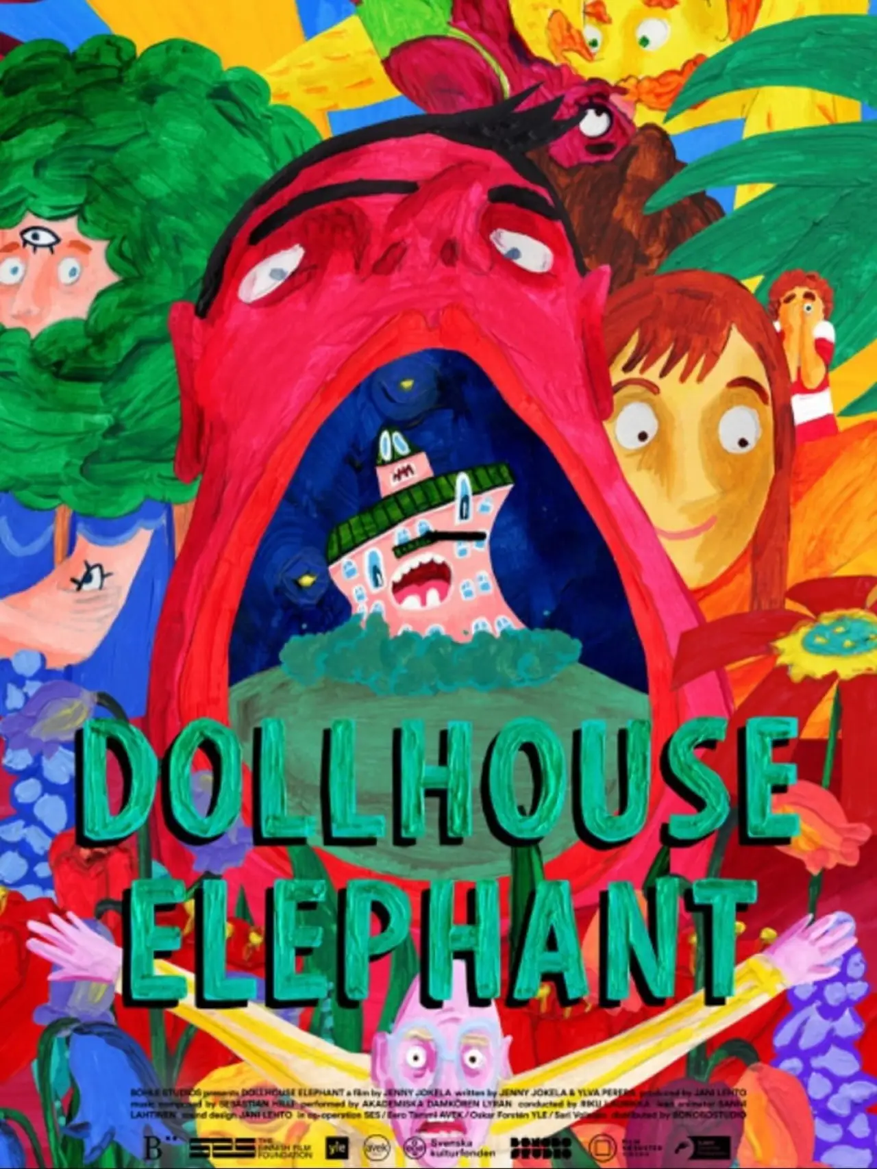 Plakat filmowy "Dollhouse Elephant"