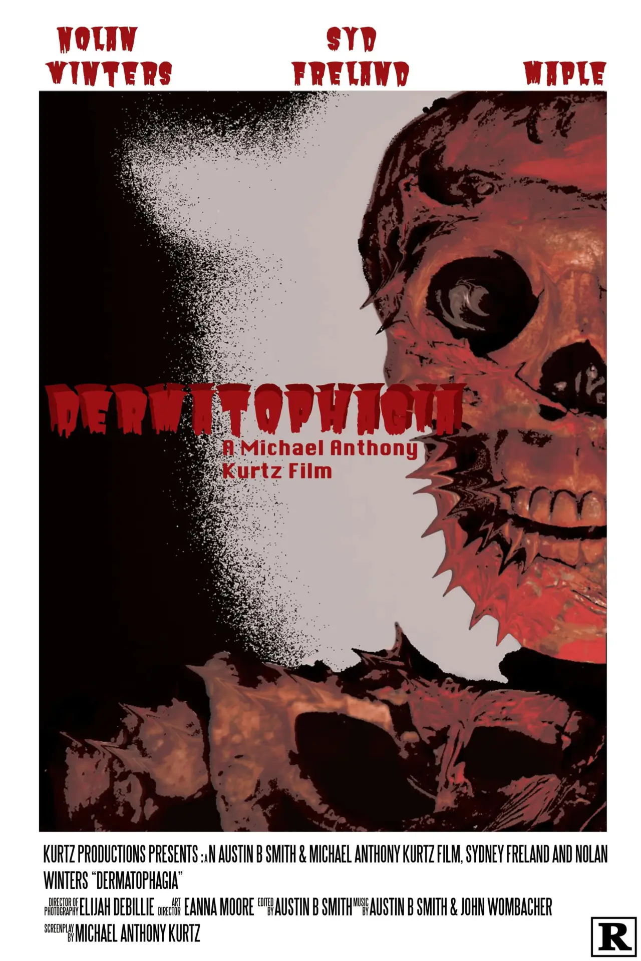 Plakat filmowy "Dermatophagia"