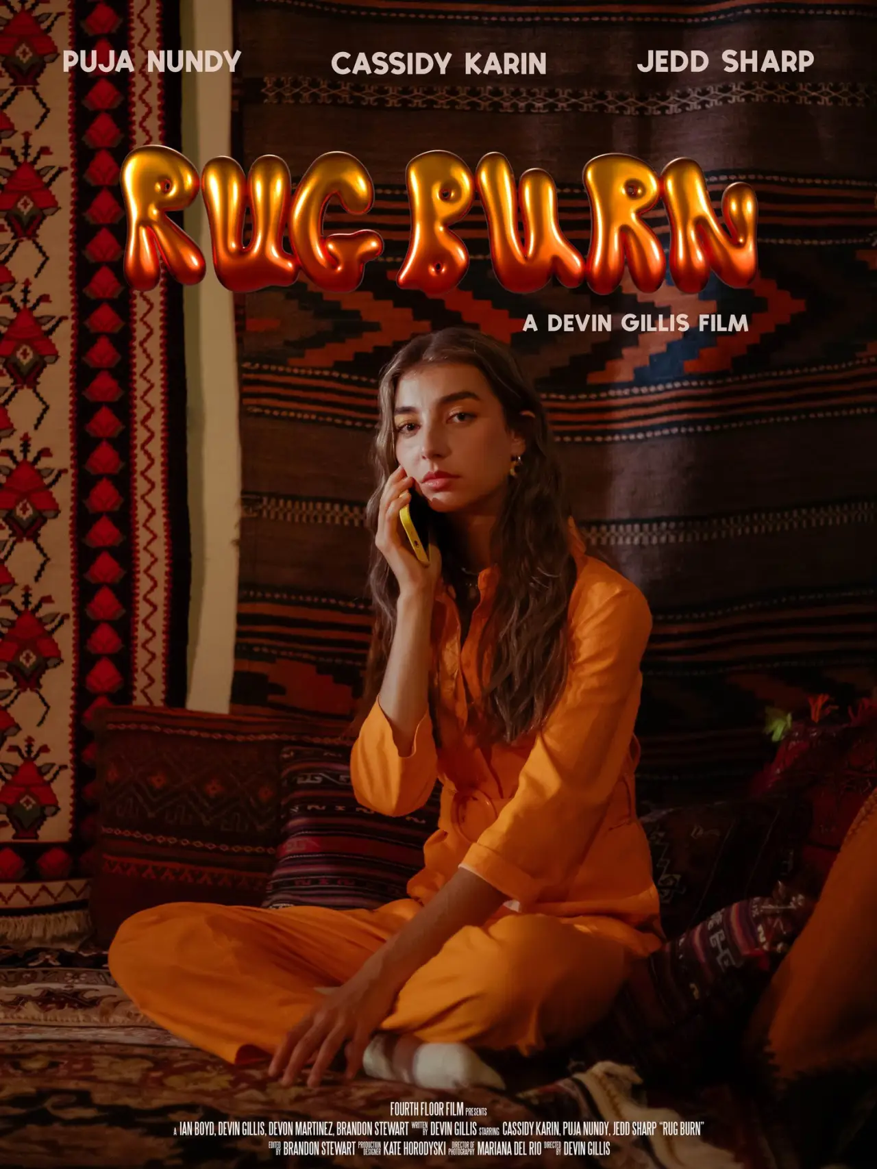 Plakat filmowy "Rug Burn"