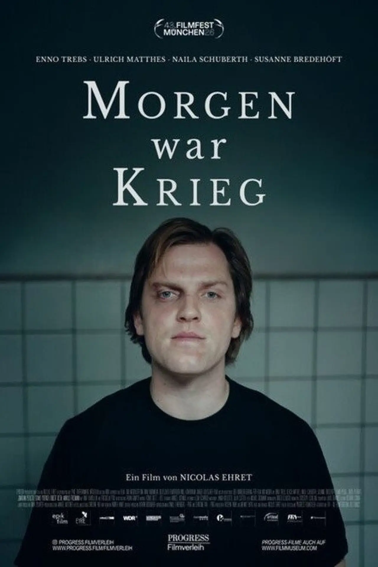 Plakat filmowy "Morgen war Krieg"