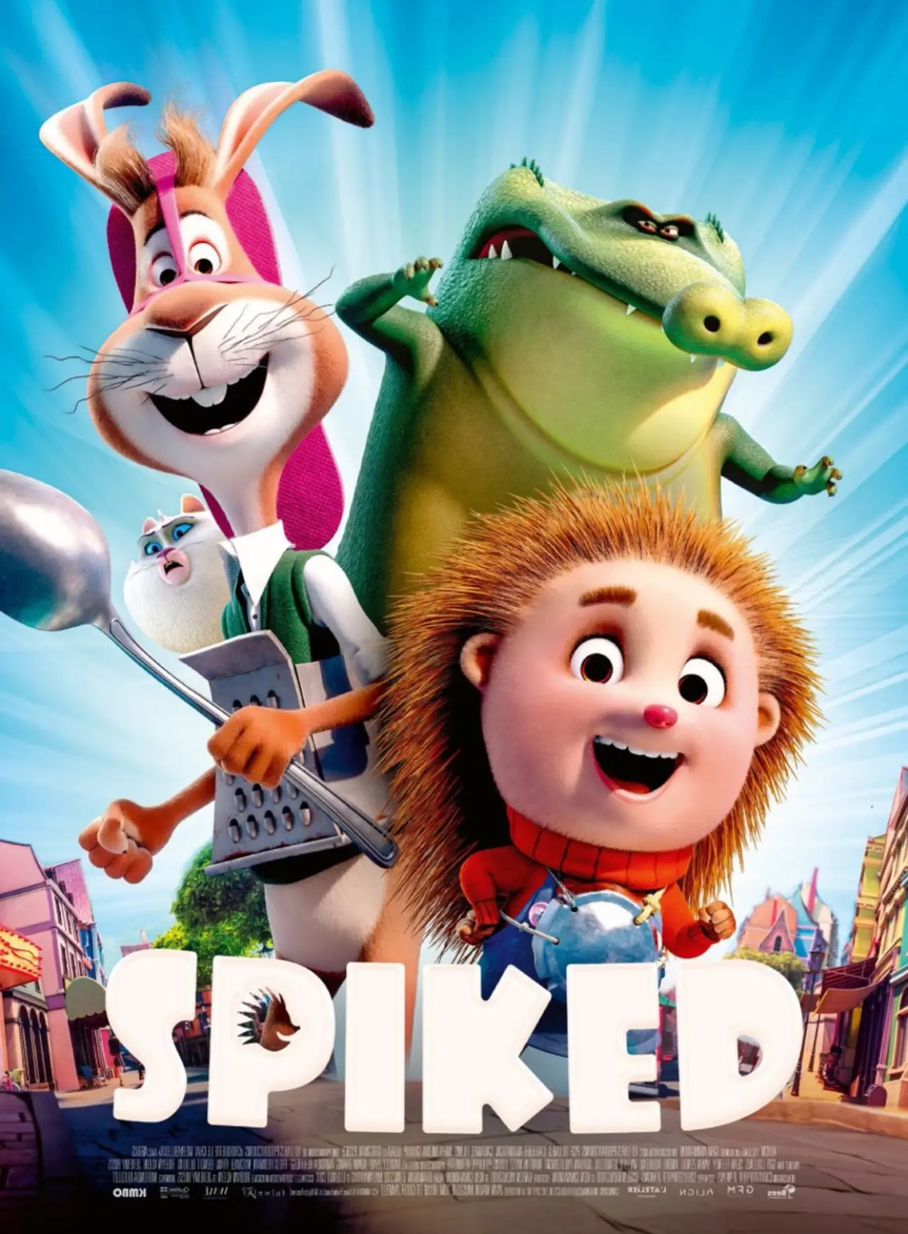 Plakat filmowy "Allez Hëpp Hopp Hopp!"