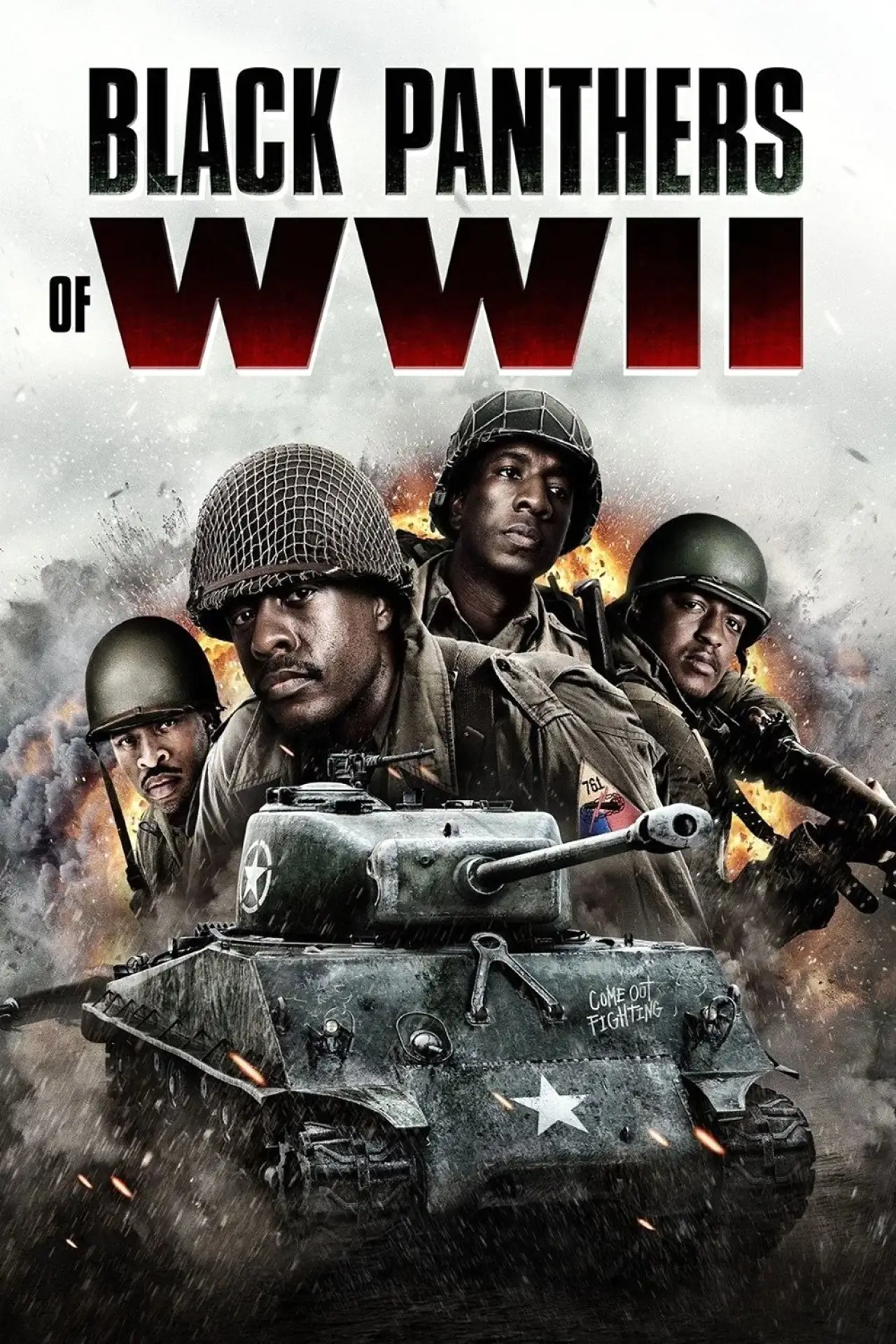 Plakat filmowy "Black Panthers of WWII"