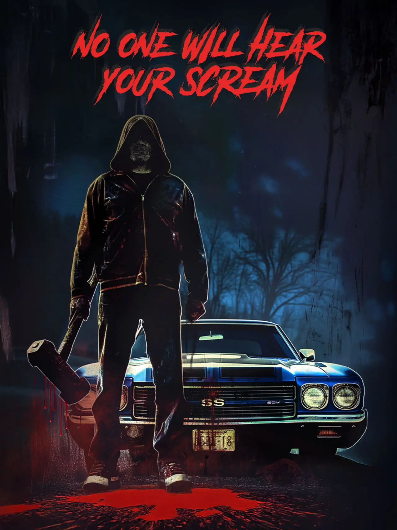 Plakat filmowy "Nadie va a escuchar tu grito"