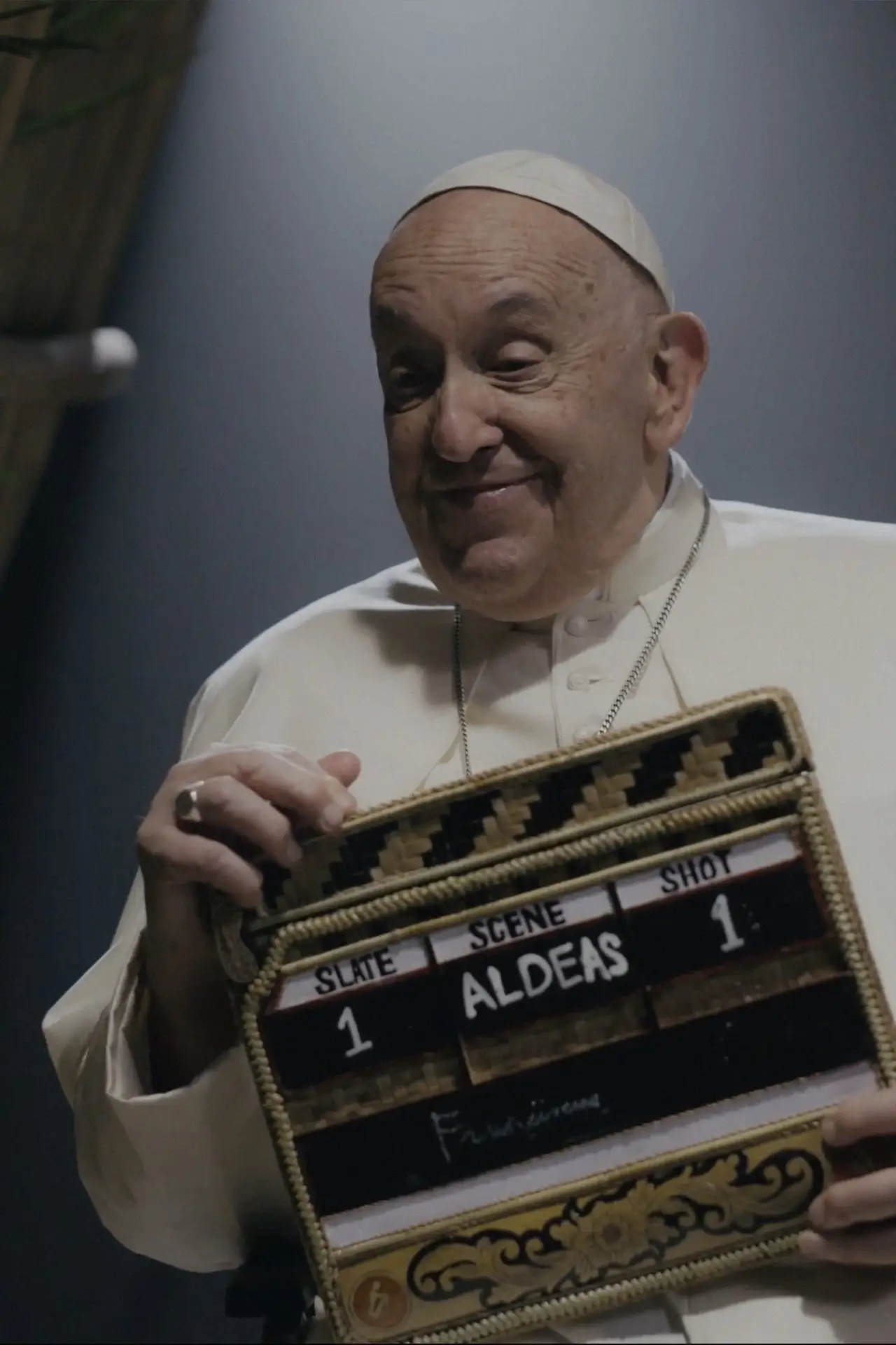 Plakat filmowy "Aldeas, the Final Dream of Pope Francis"