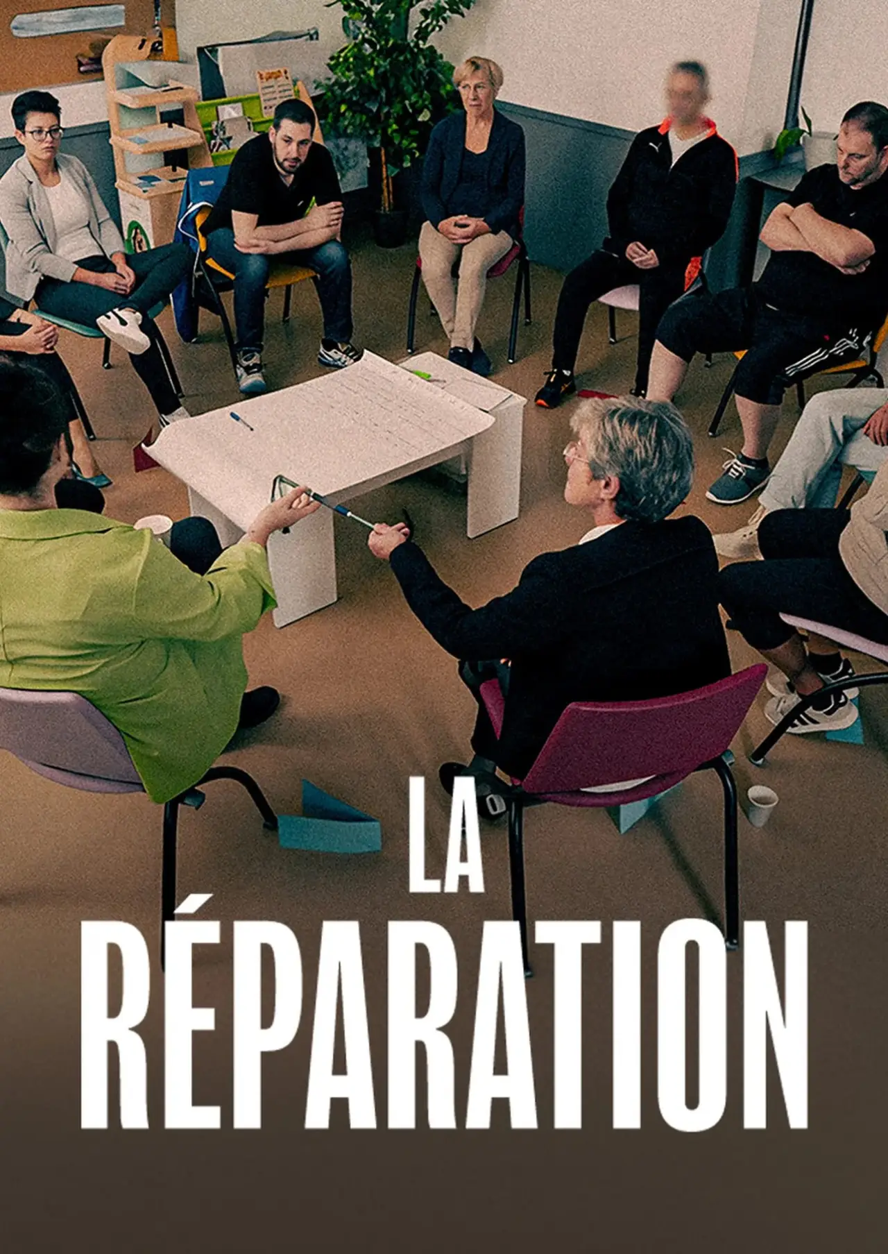 Plakat filmowy "La réparation"