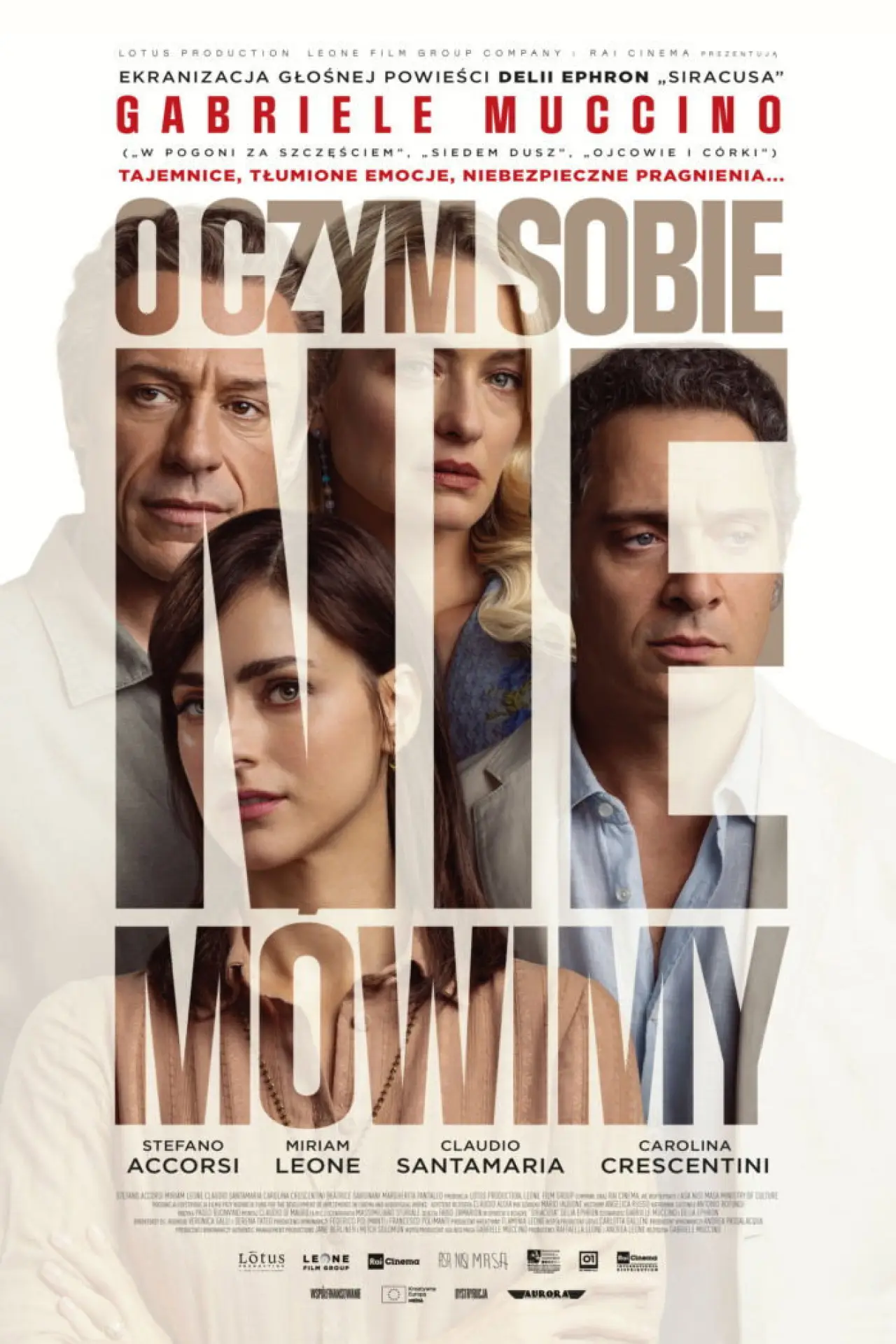 Plakat filmowy "Le cose non dette"