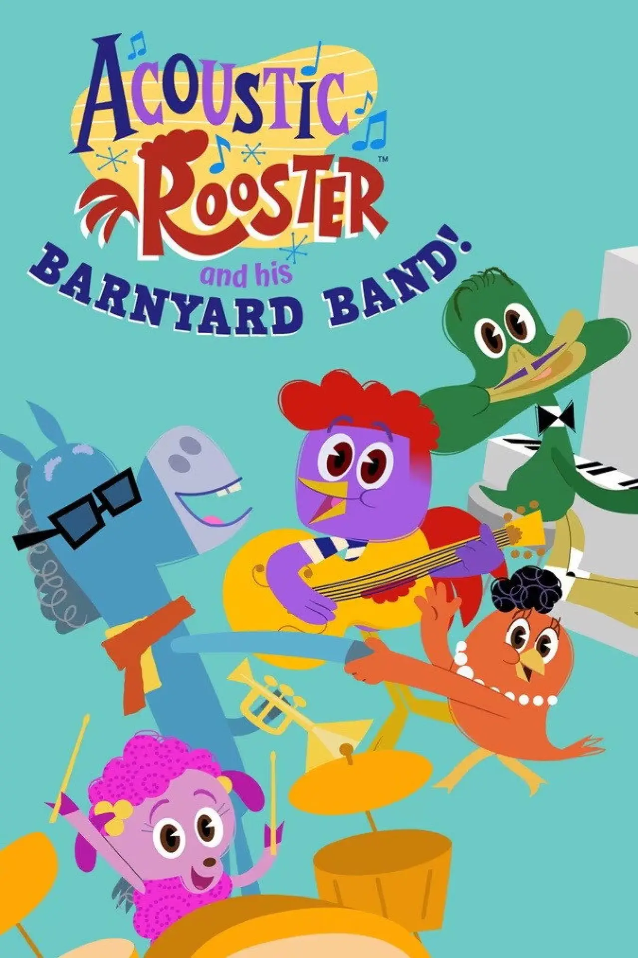 Plakat filmowy "Acoustic Rooster and His Barnyard Band"